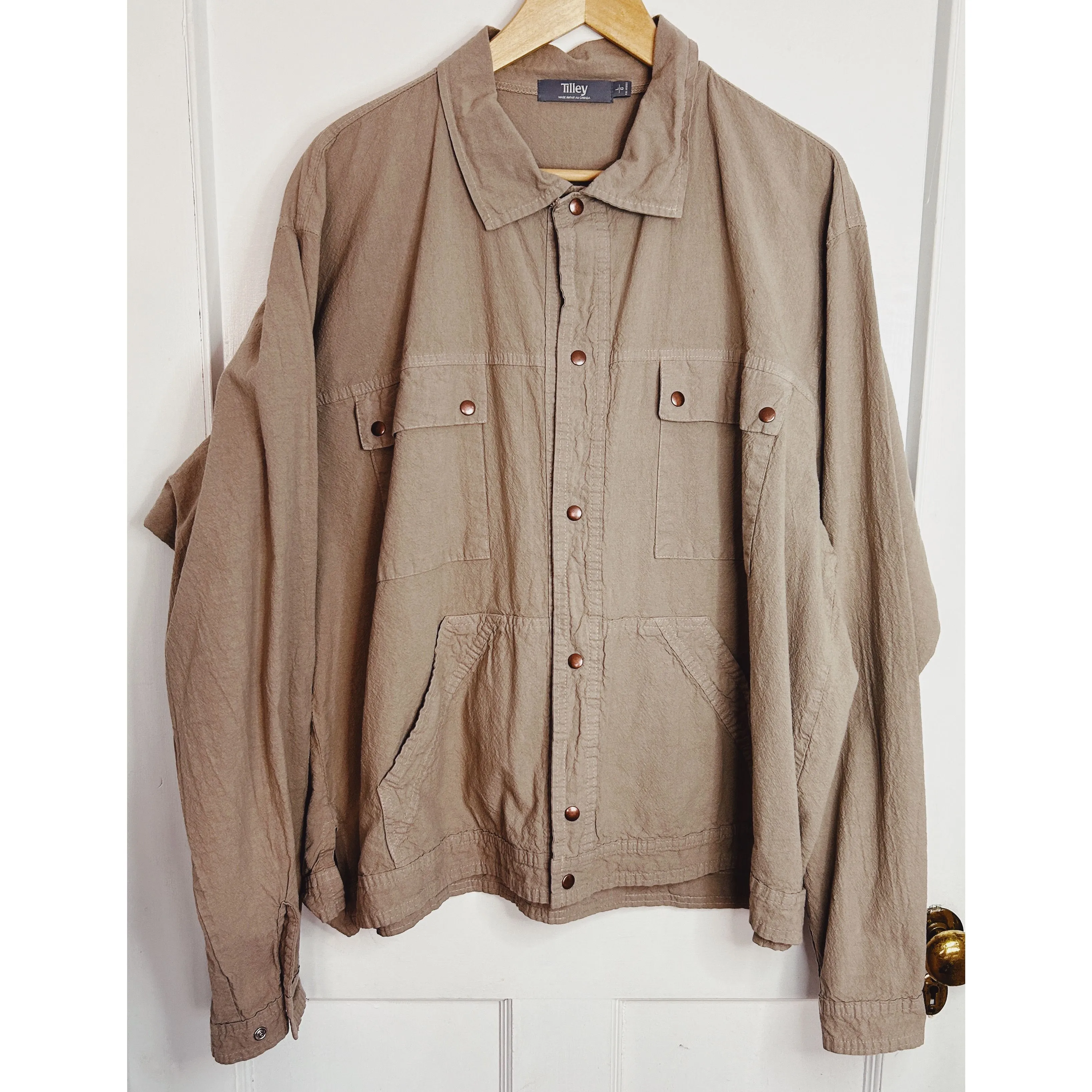 Product image for Men’s Tilley Beige Jacket Size Large
