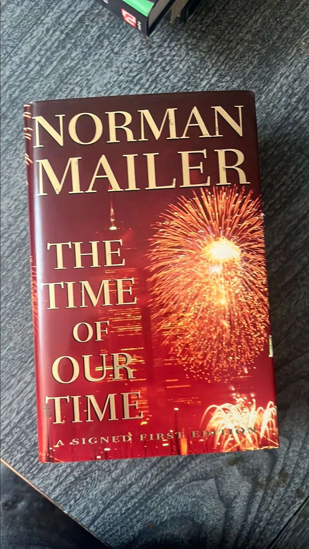 Product image for Time of Our Time by Norman Mailer (1998, Hardcover) SIGNED 1st Edition