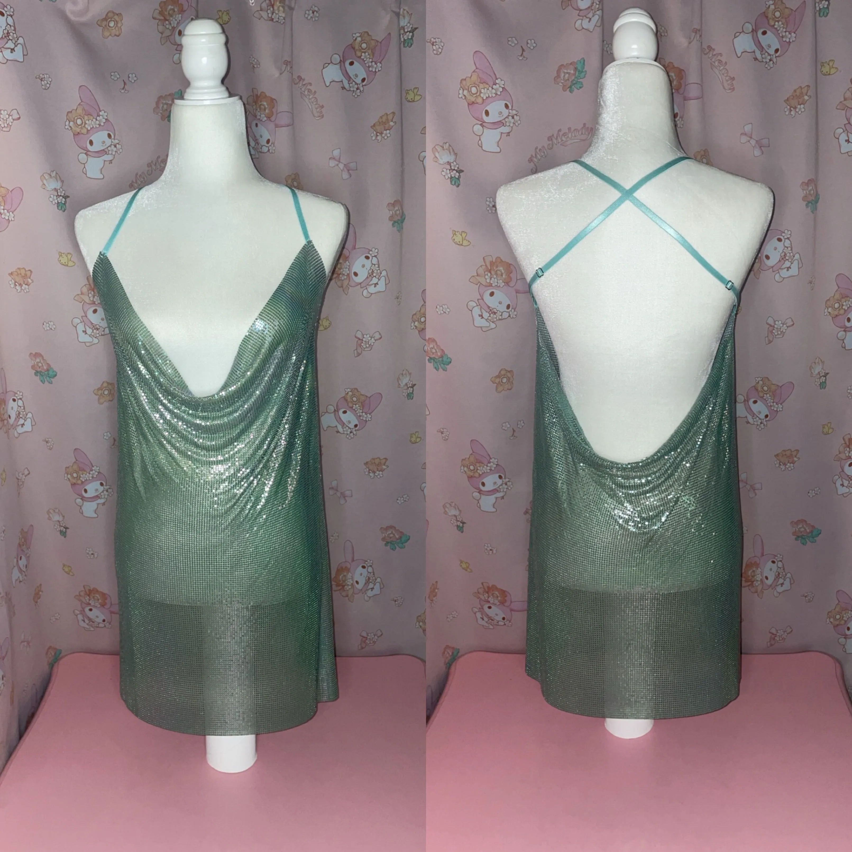 Horoscopez Aquarian Queen Chainmail Dress  Whatnot: Shop, Sell, Connect