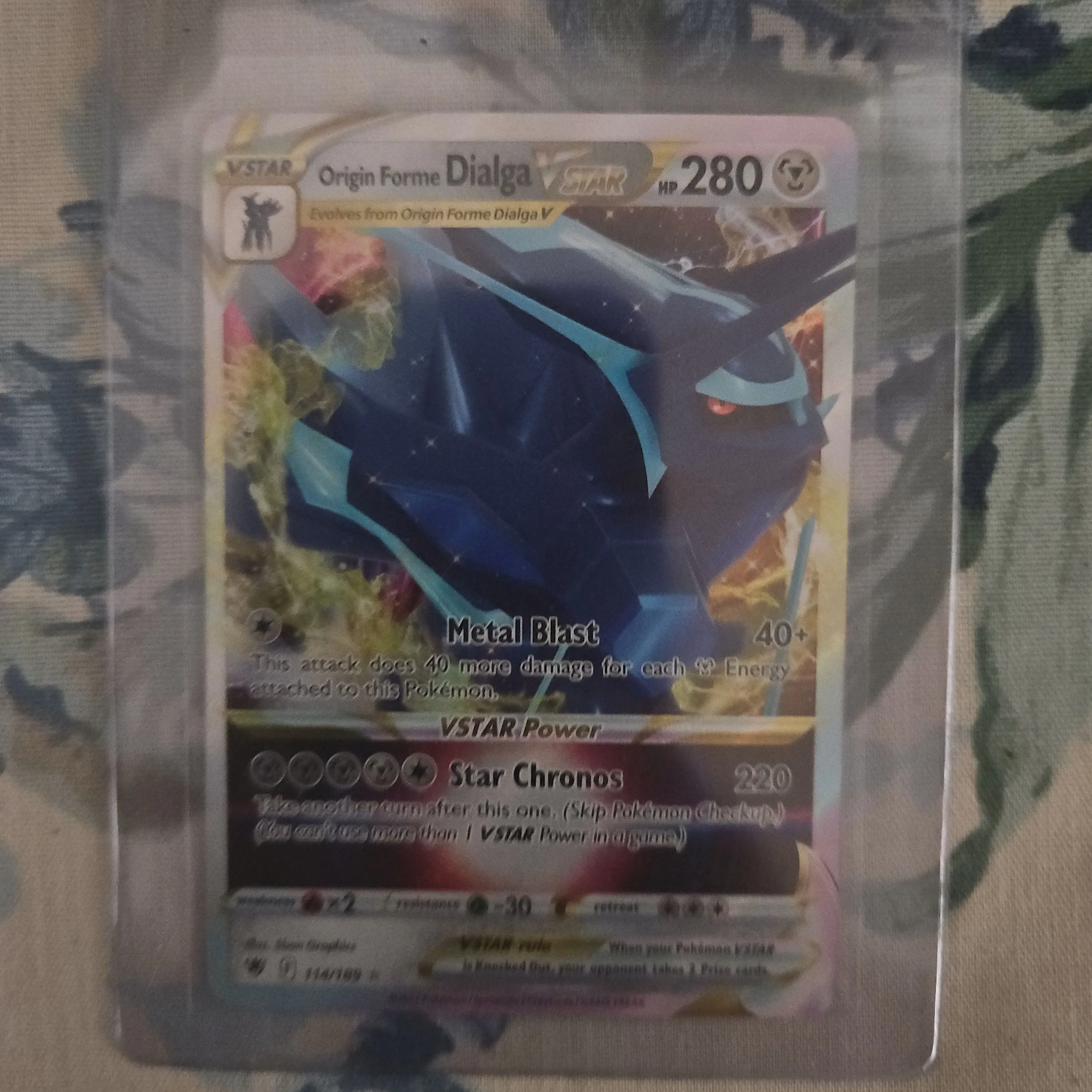 Product image for Origin Forme Dialga VSTAR 114/189