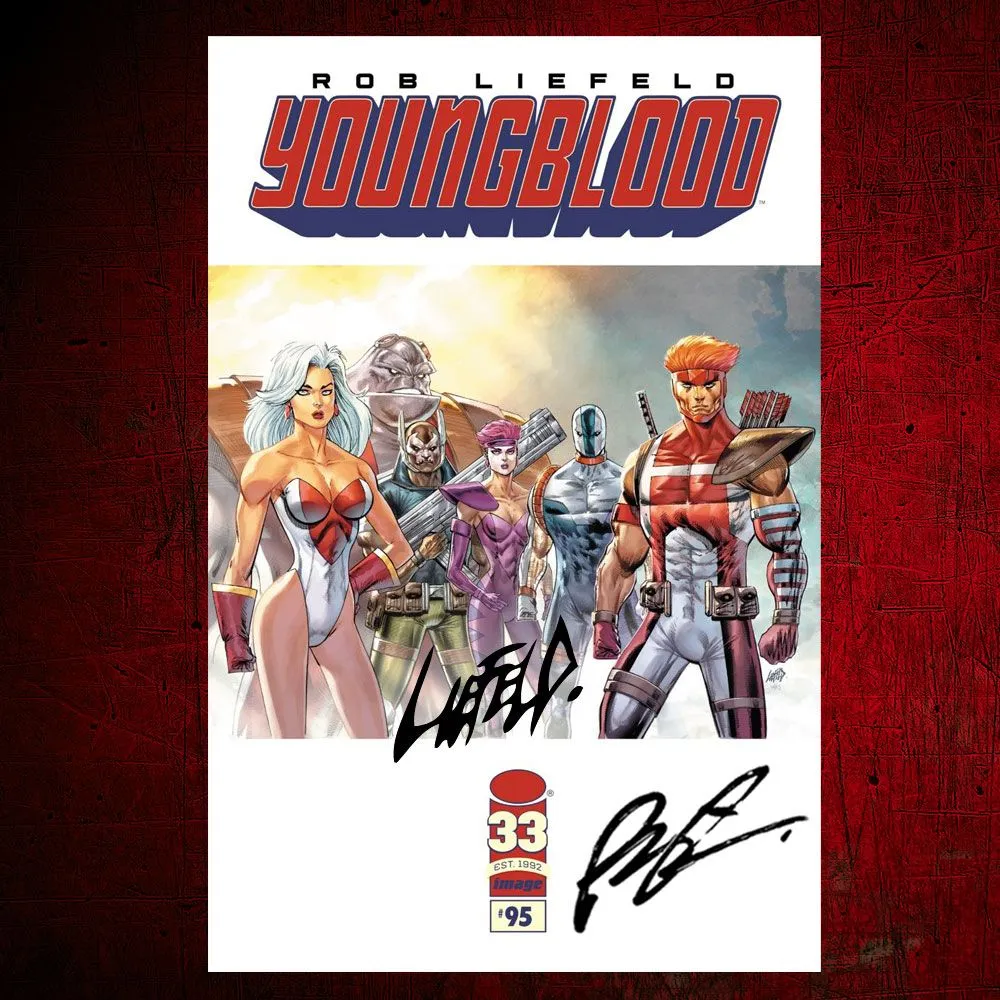 Product image for Youngblood #1 (2025) LEGACY #95 Variant (SIGNED) + CHISEL