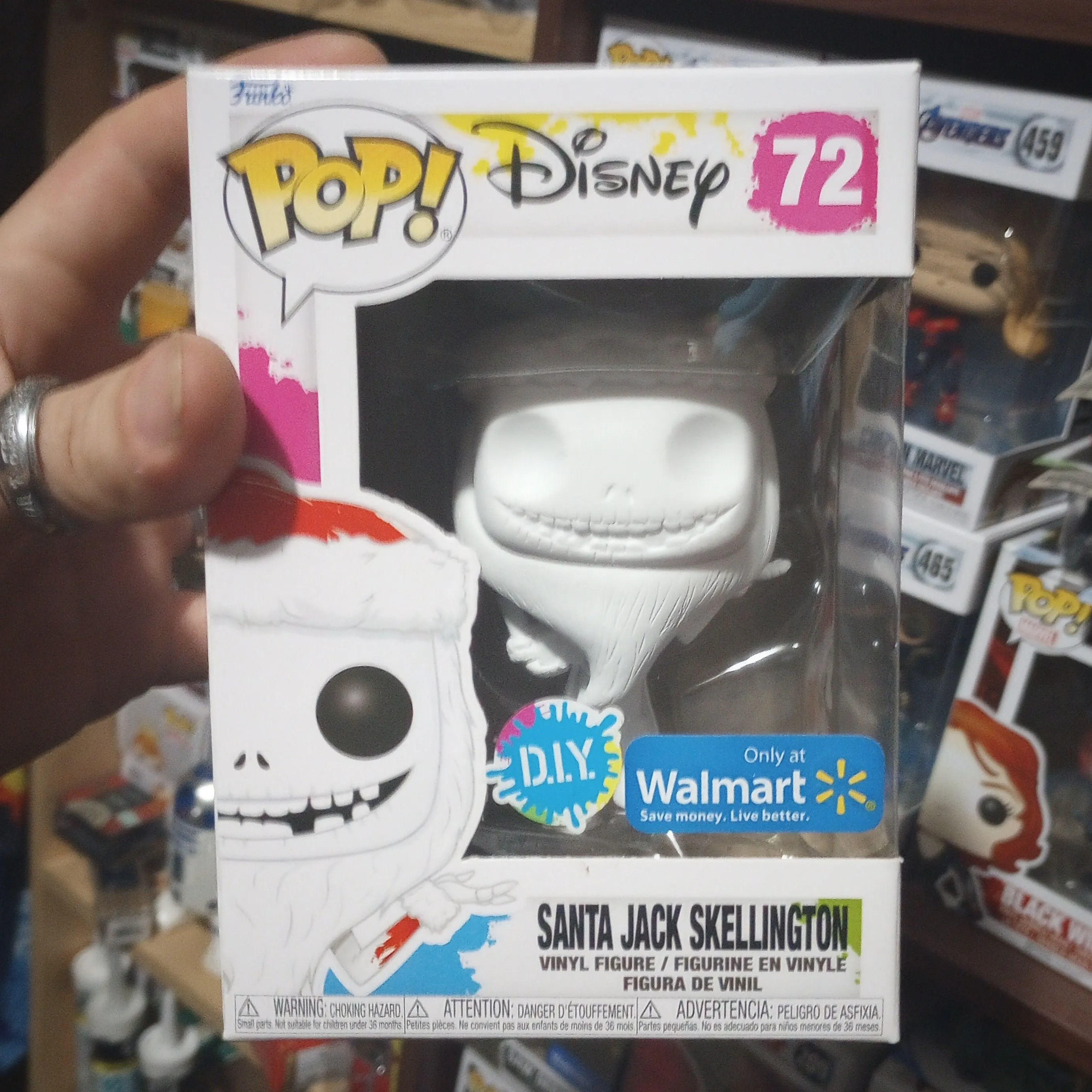 Product image for D.I.Y Walmart exclusive the nightmare before Christmas jack skeleton