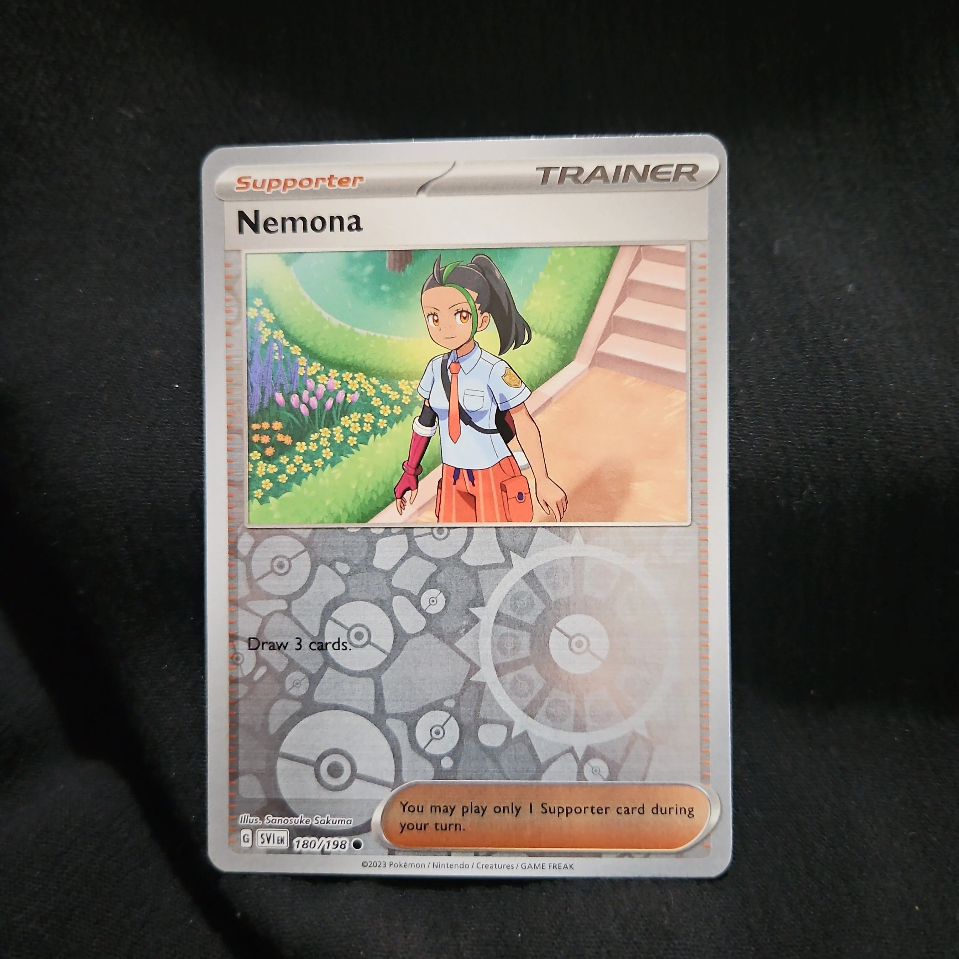 nemona pokemon card value Pokémon TCG: Nemona SAR 351/190 sv4a Shiny Treasure ex- [RANK: S] main image 1