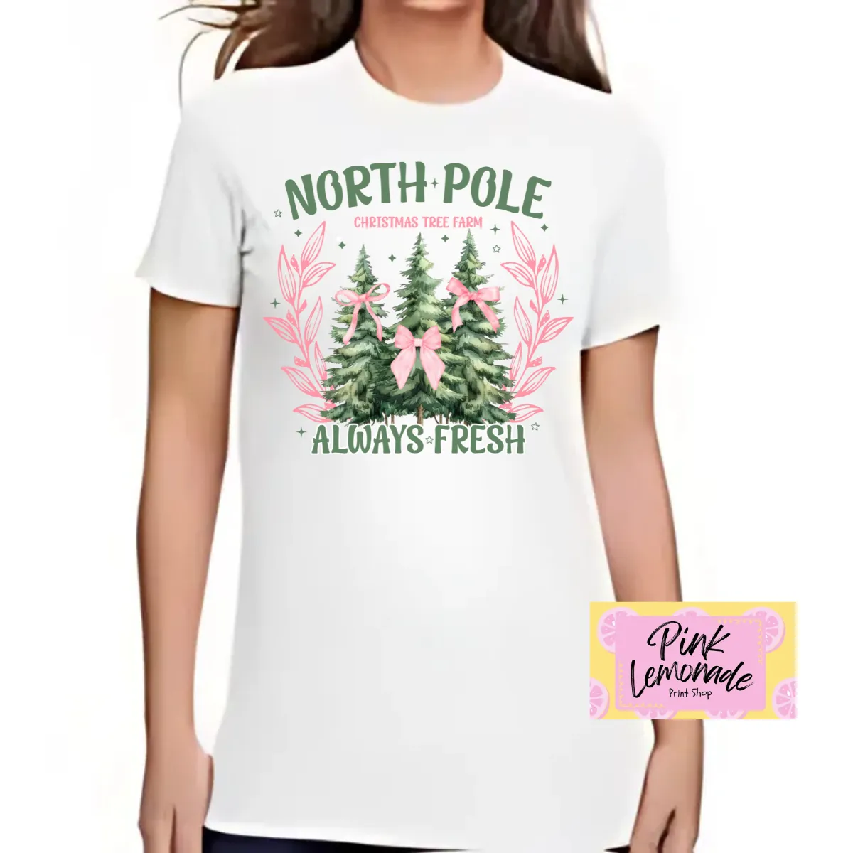 Product image for Christmas Tree Farm (White Tshirt)