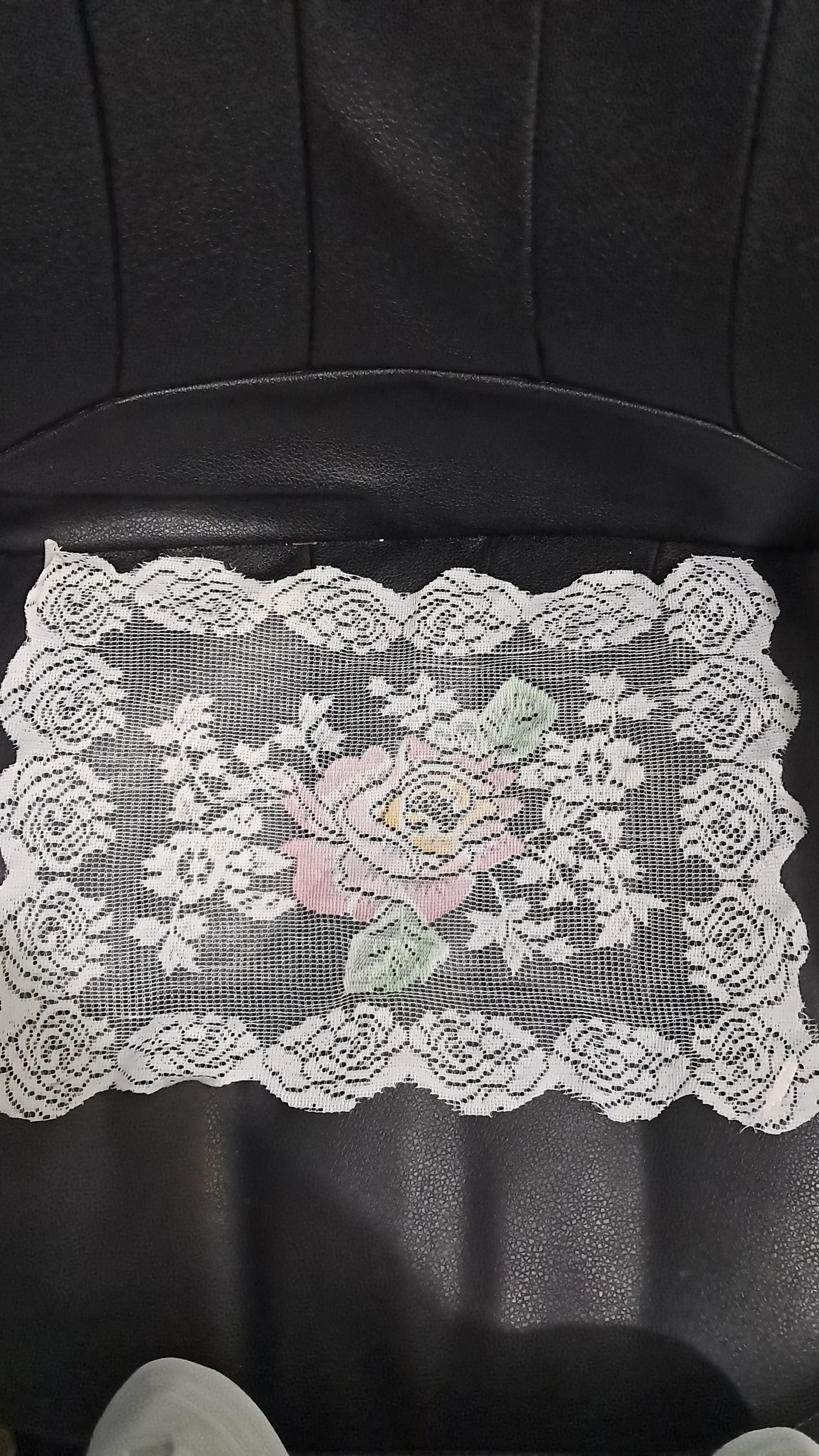 Product image for #10. Pair of white Rose Placemats