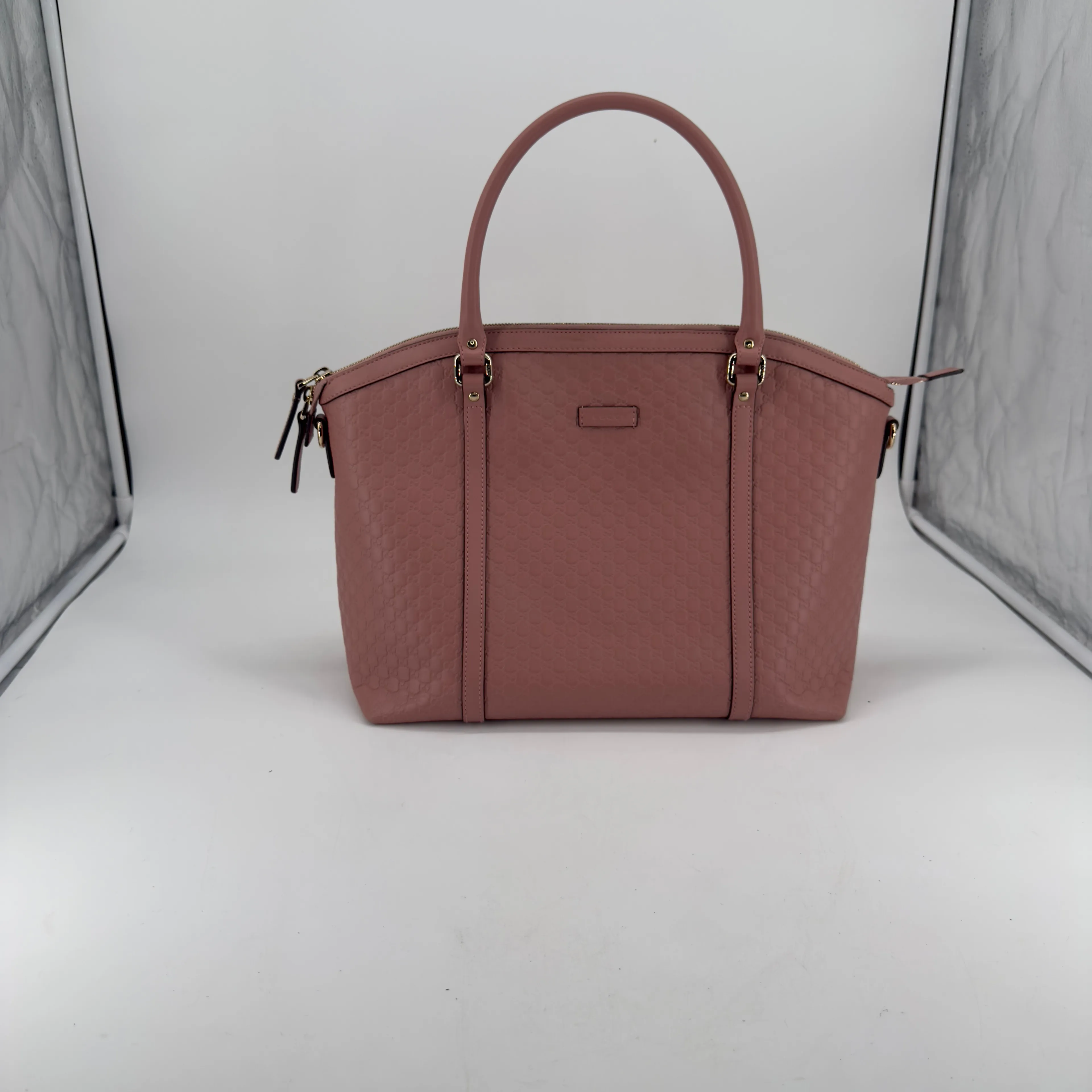 Product image for 1030 💗👜✨ Gucci Microguccissima Leather Tote – Blush Pink Beauty