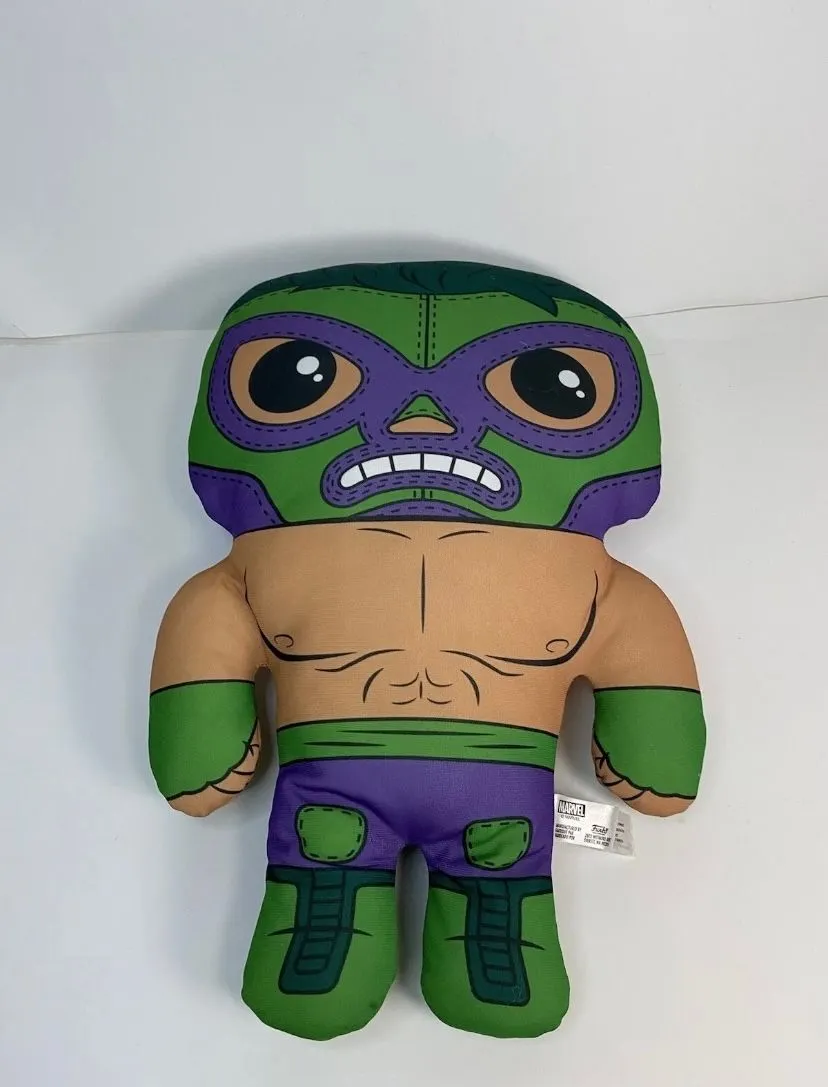 Product image for Marvel Funko The Incredible Hulk Luchadore Plush Toy
