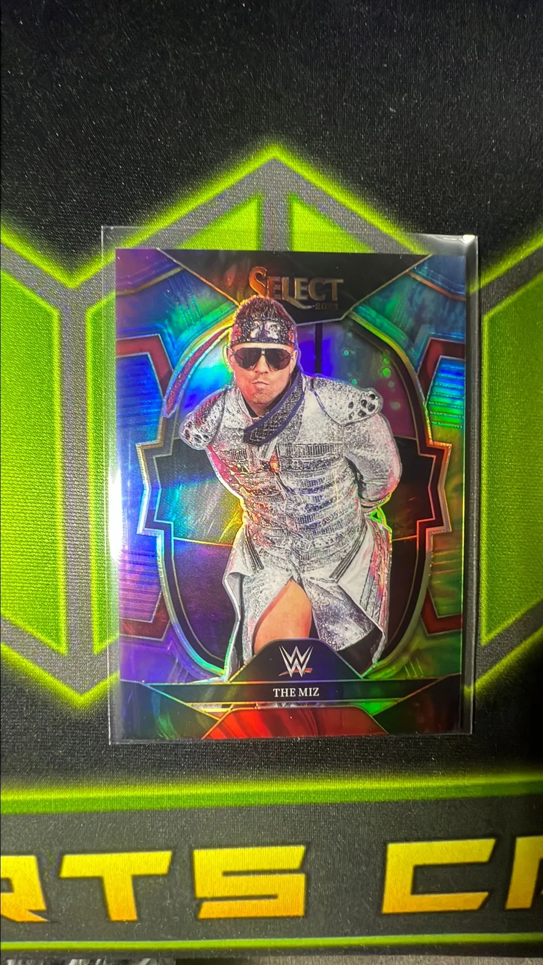 Product image for 2023 The Miz WWE Panini Select Prizm Tie Dye /25 Refractor