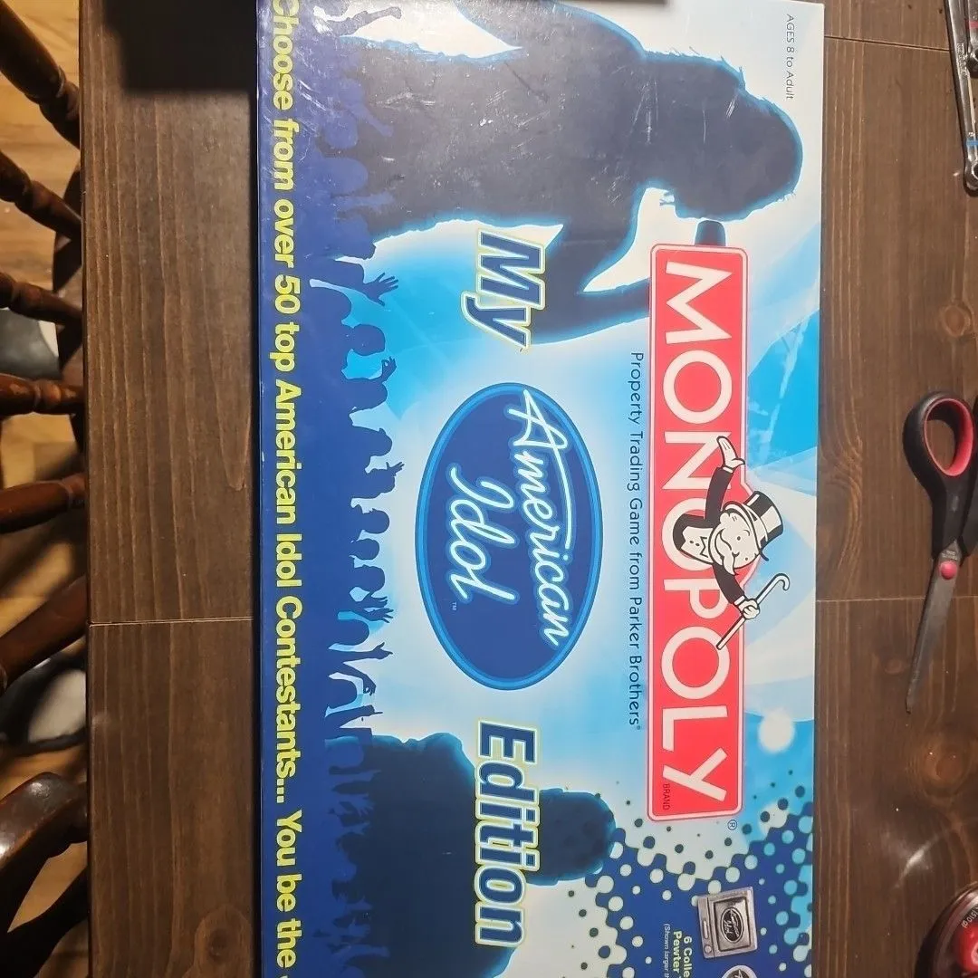 Product image for Monopoly My American Idol Edition Sealed