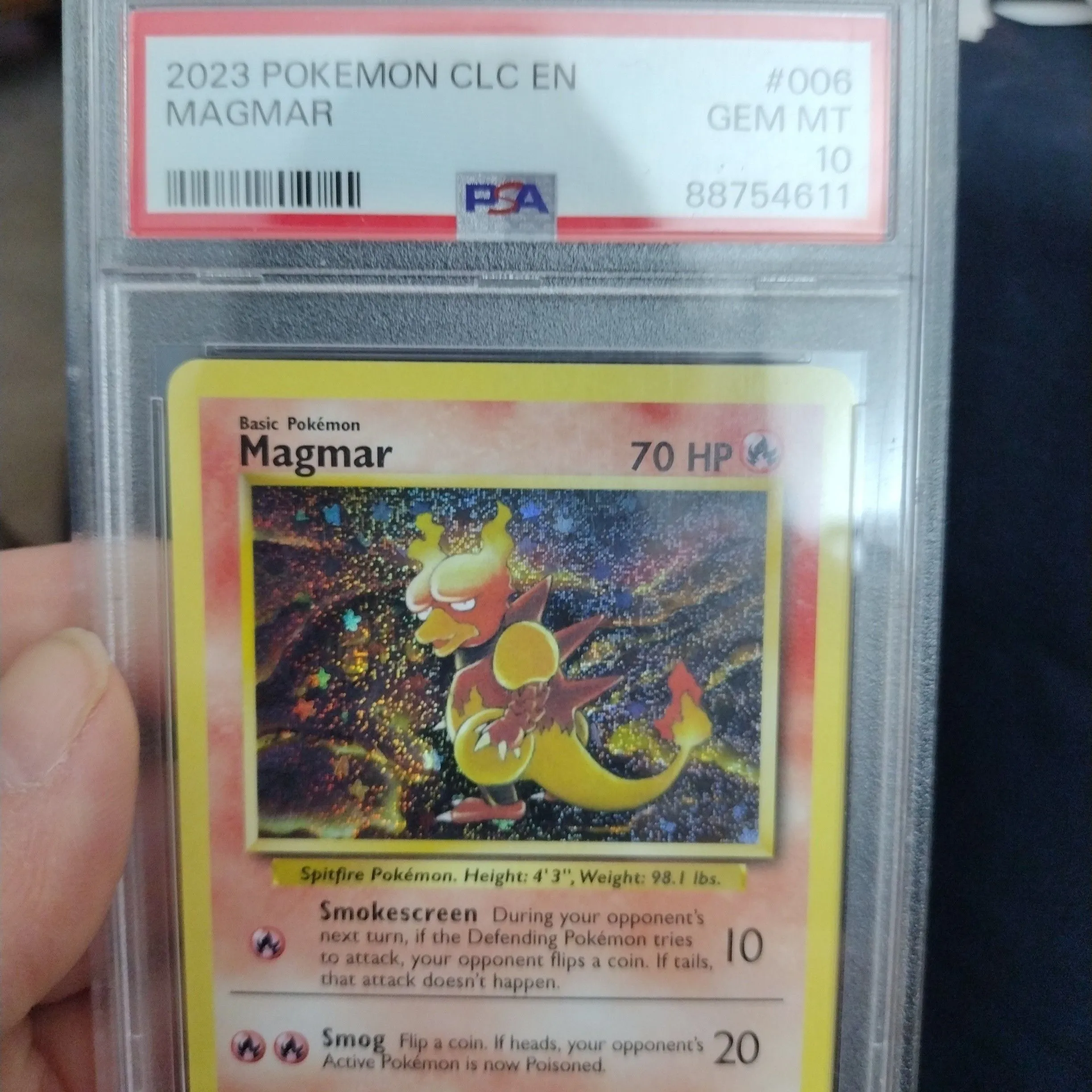 2023 Pokemon Clc-Trading Card Game Classic Charizard & Ho-Oh Ex Deck Magmar  PSA GEM MT 10  Whatnot: Shop, Sell, Connect