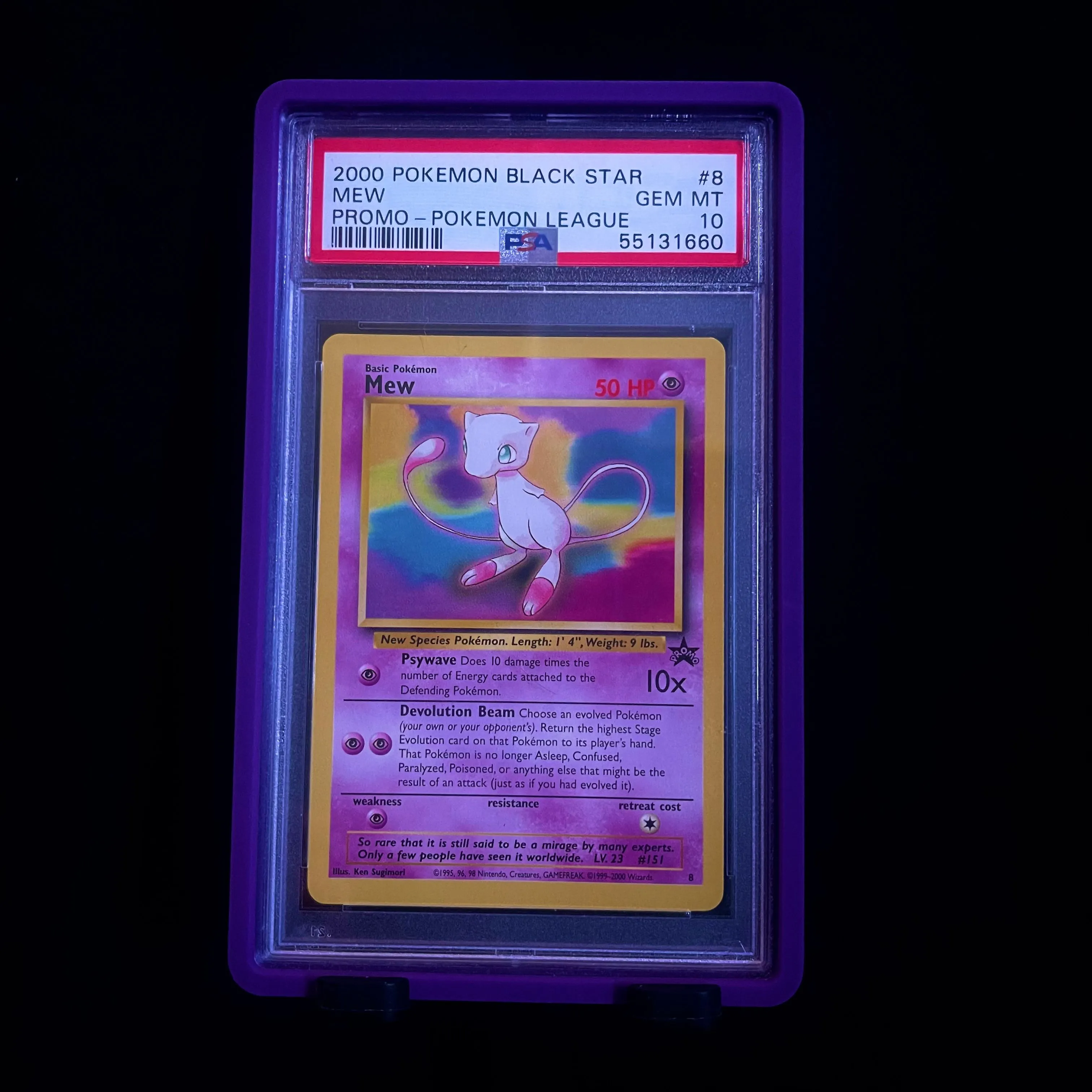 Product image for PSA 10 - Mew Promo - WOTC Promos
