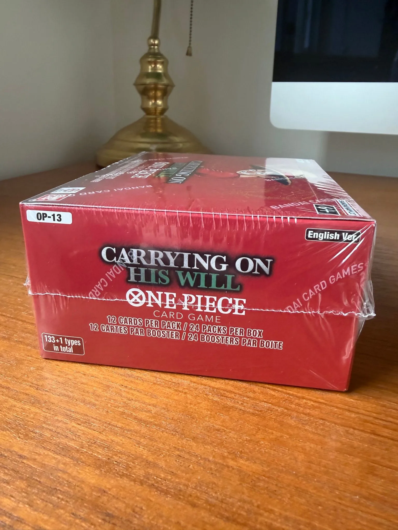 Carrying on His Will OP-13 One Piece English Booster Box Factory Sealed   Whatnot: Shop, Sell, Connect