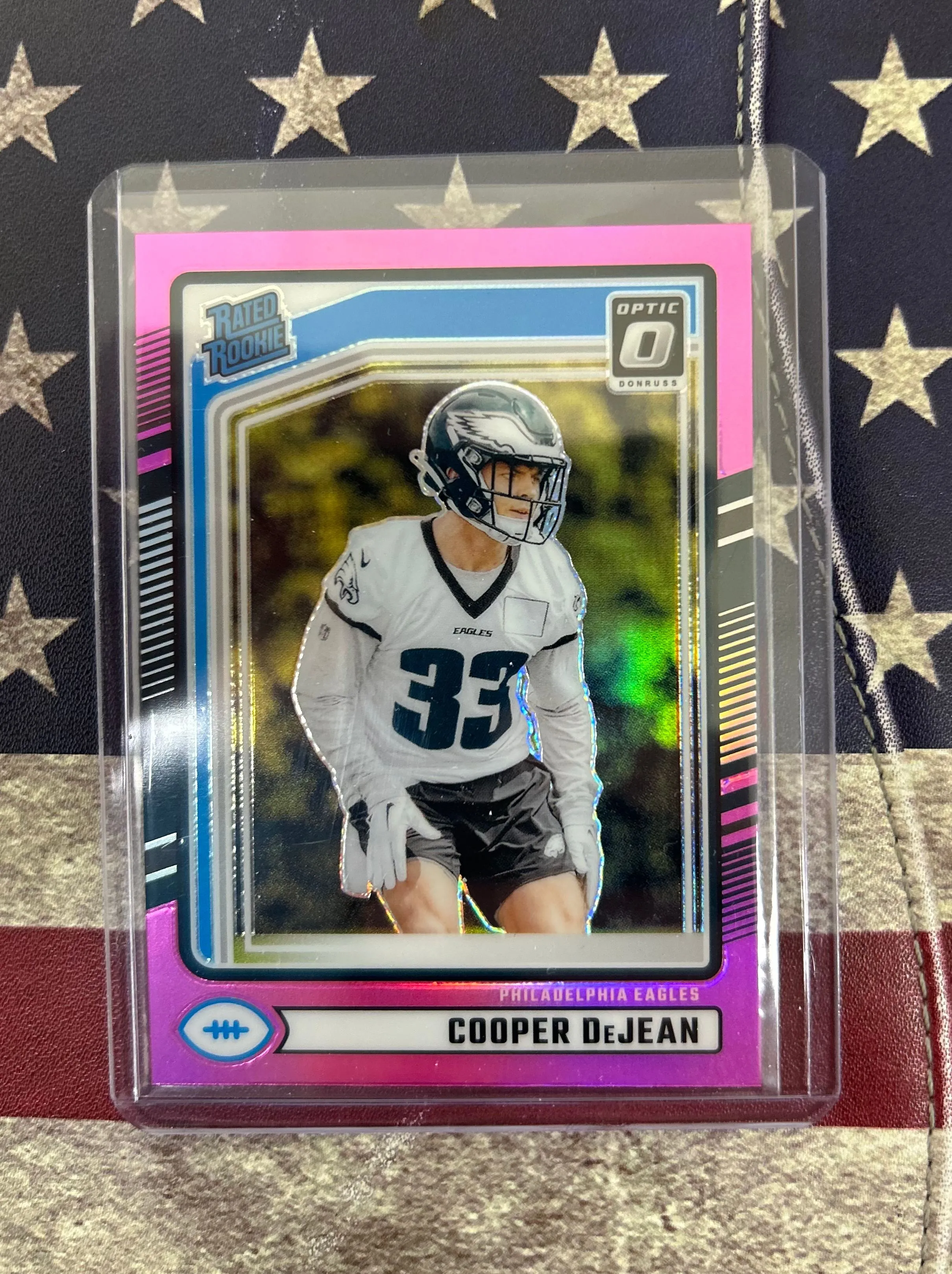 Product image for Cooper DeJean Optic Pink Rated Rookie