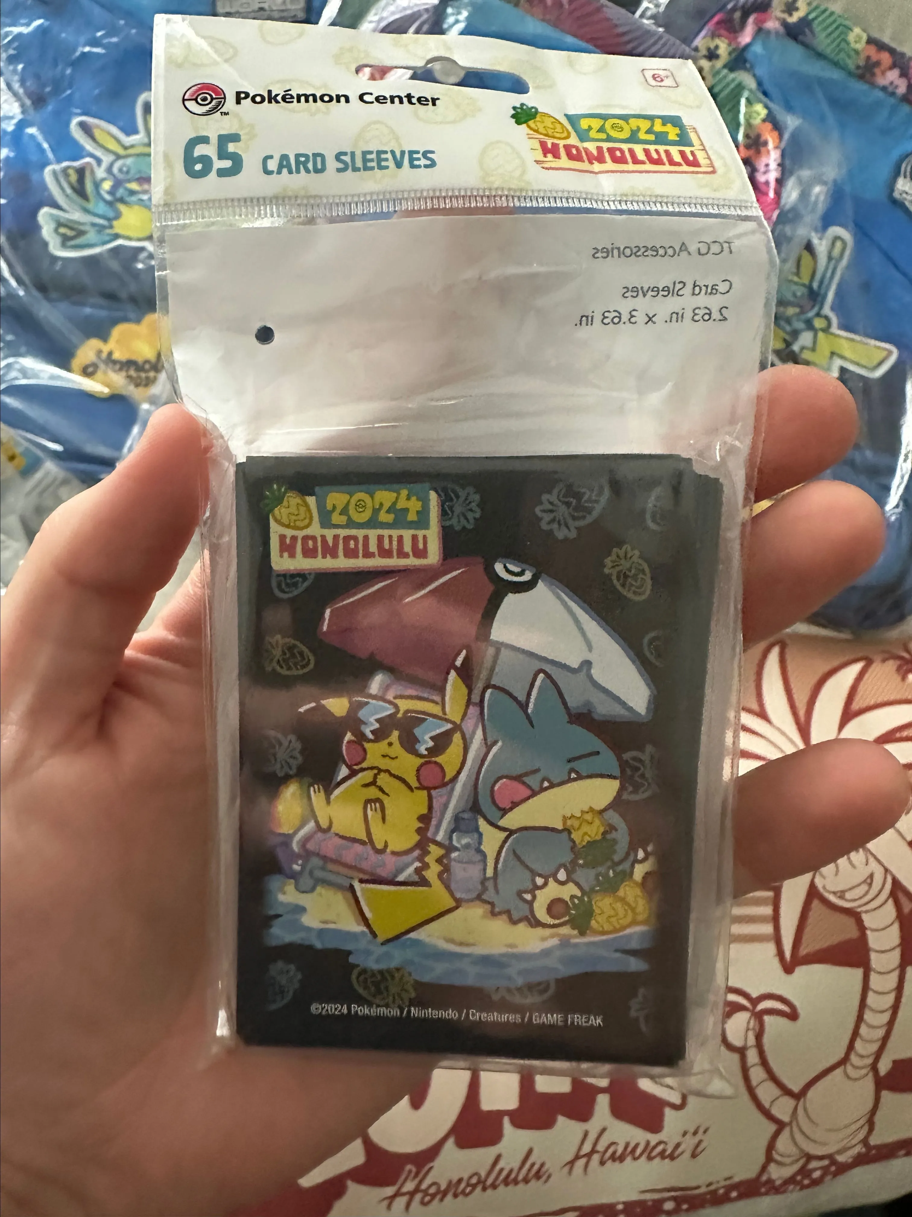 Product image for Munchlax Pikachu Worlds Sleeves
