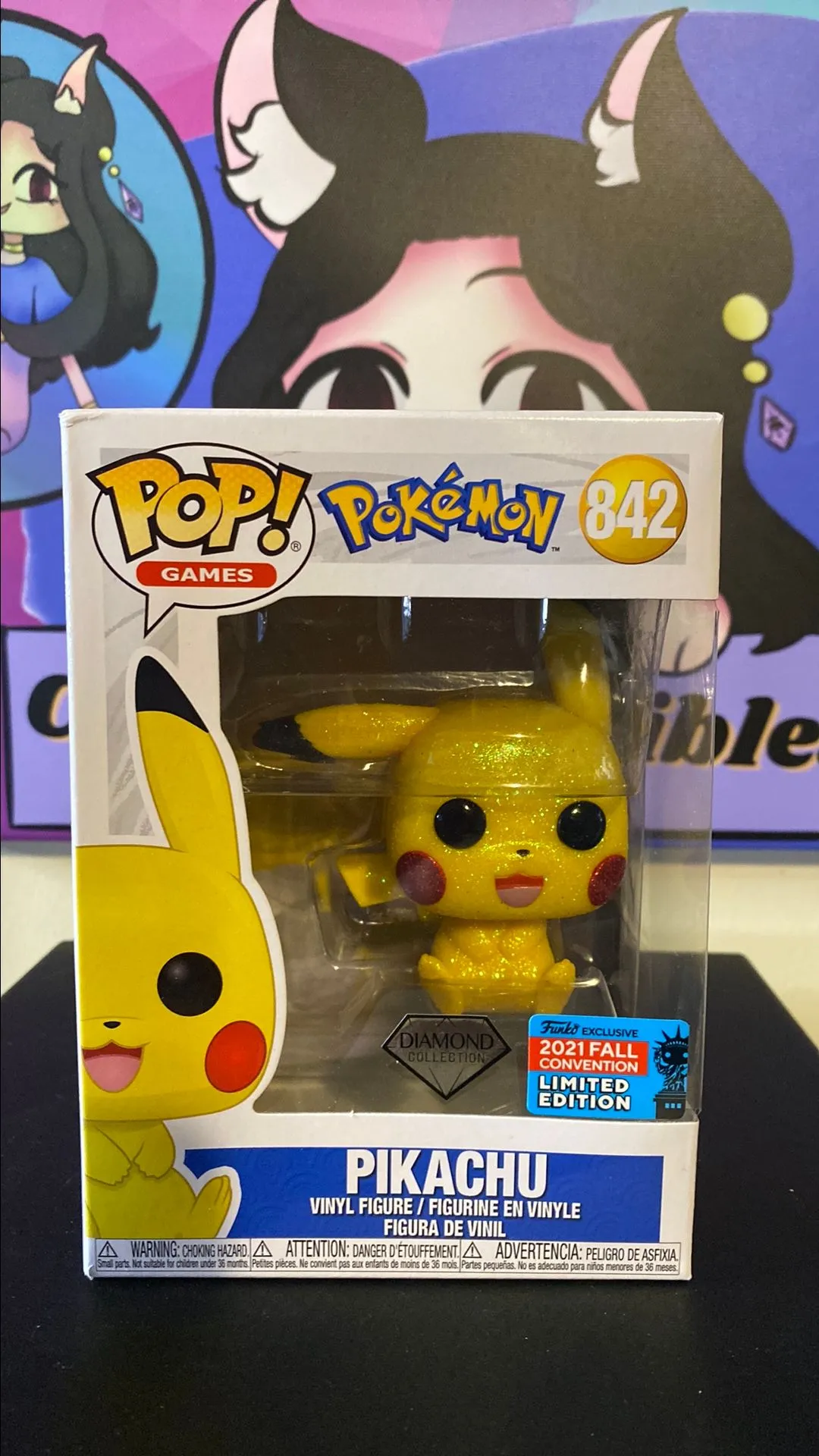 Product image for Pikachu 842 Diamond 