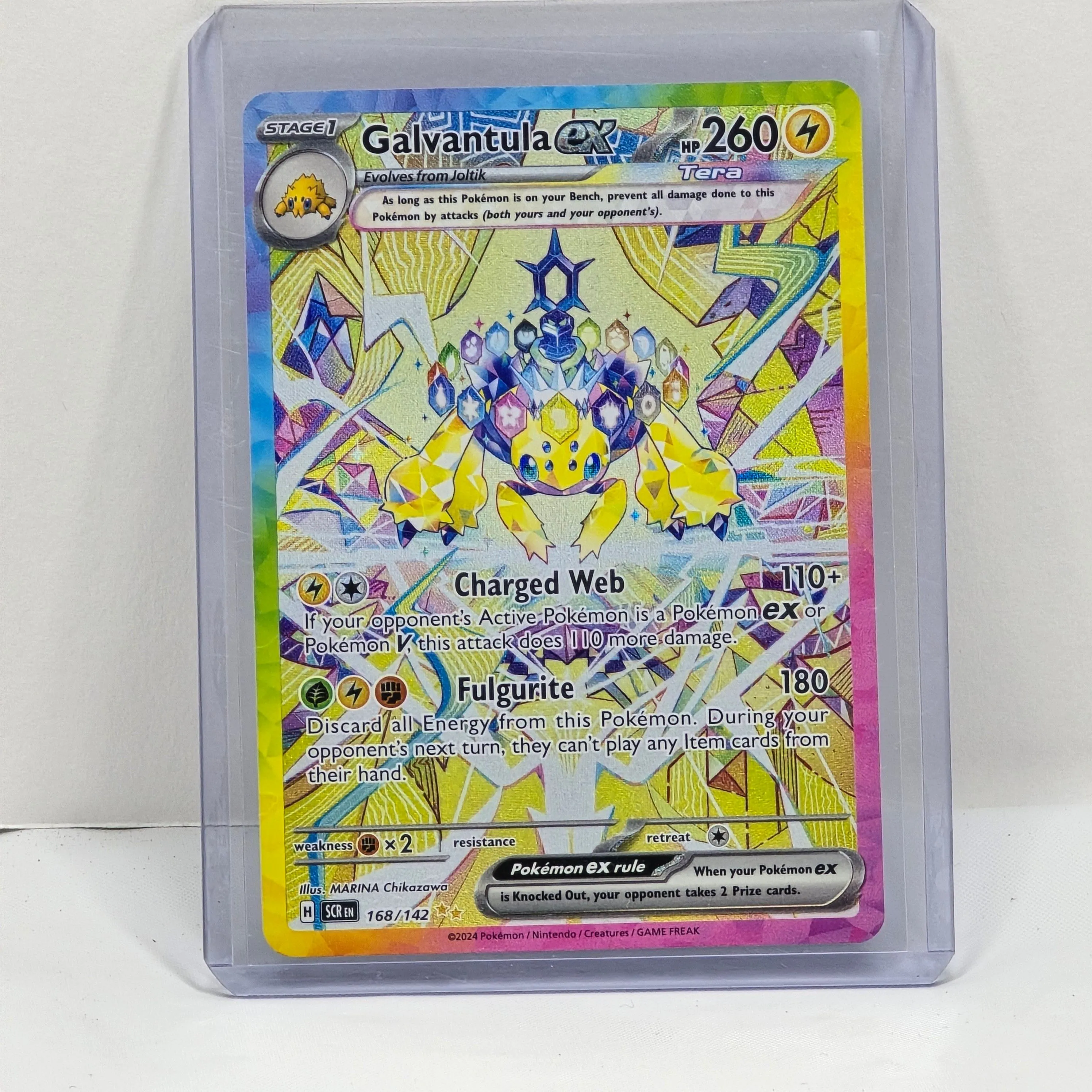 corviknight v pokemon card price - Galvantula ex 159/142 - Stellar Crown this attack does 110 more damage Galvantula ex 168/142 Sv07: Stellar
