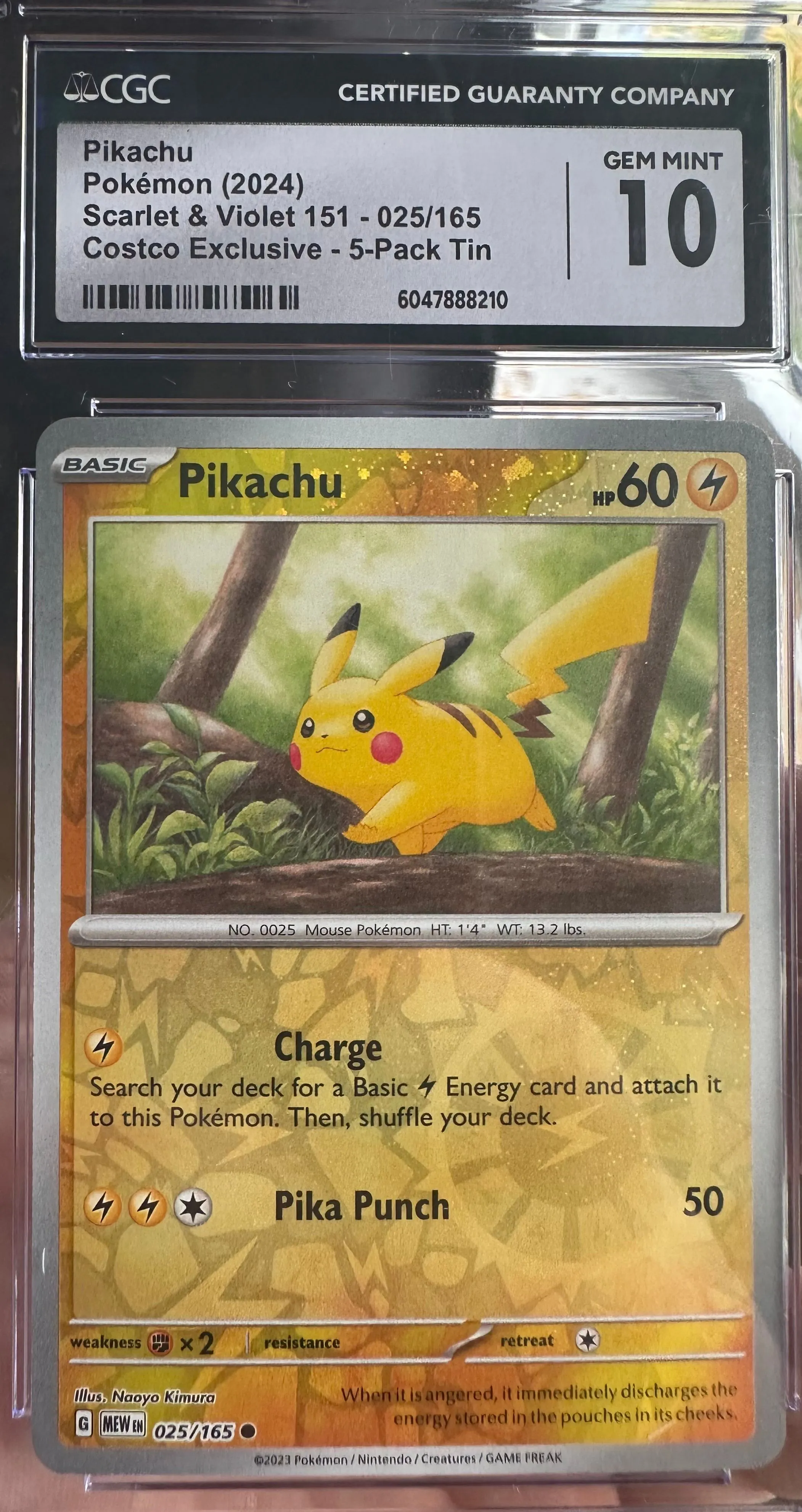 Pokmon Pikachu 2024 Promos Scarlet and Violet 151 Costco Exclusive CGC 10!   Whatnot: Shop, Sell, Connect