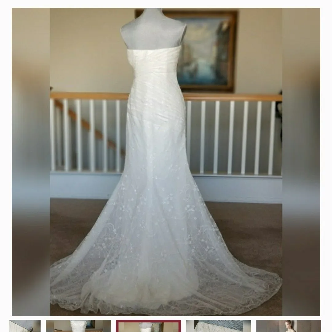 Product image for White by Vera Wang Wedding Dress