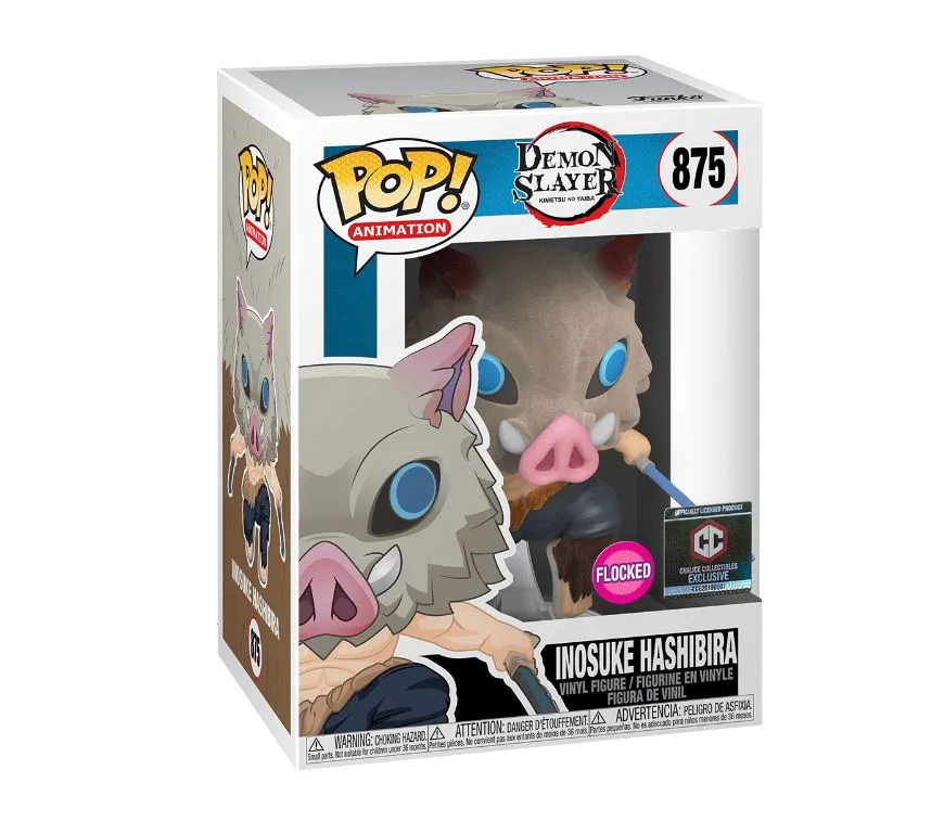 Product image for Inosuke Hashibira Funko Pop! (FLOCKED)