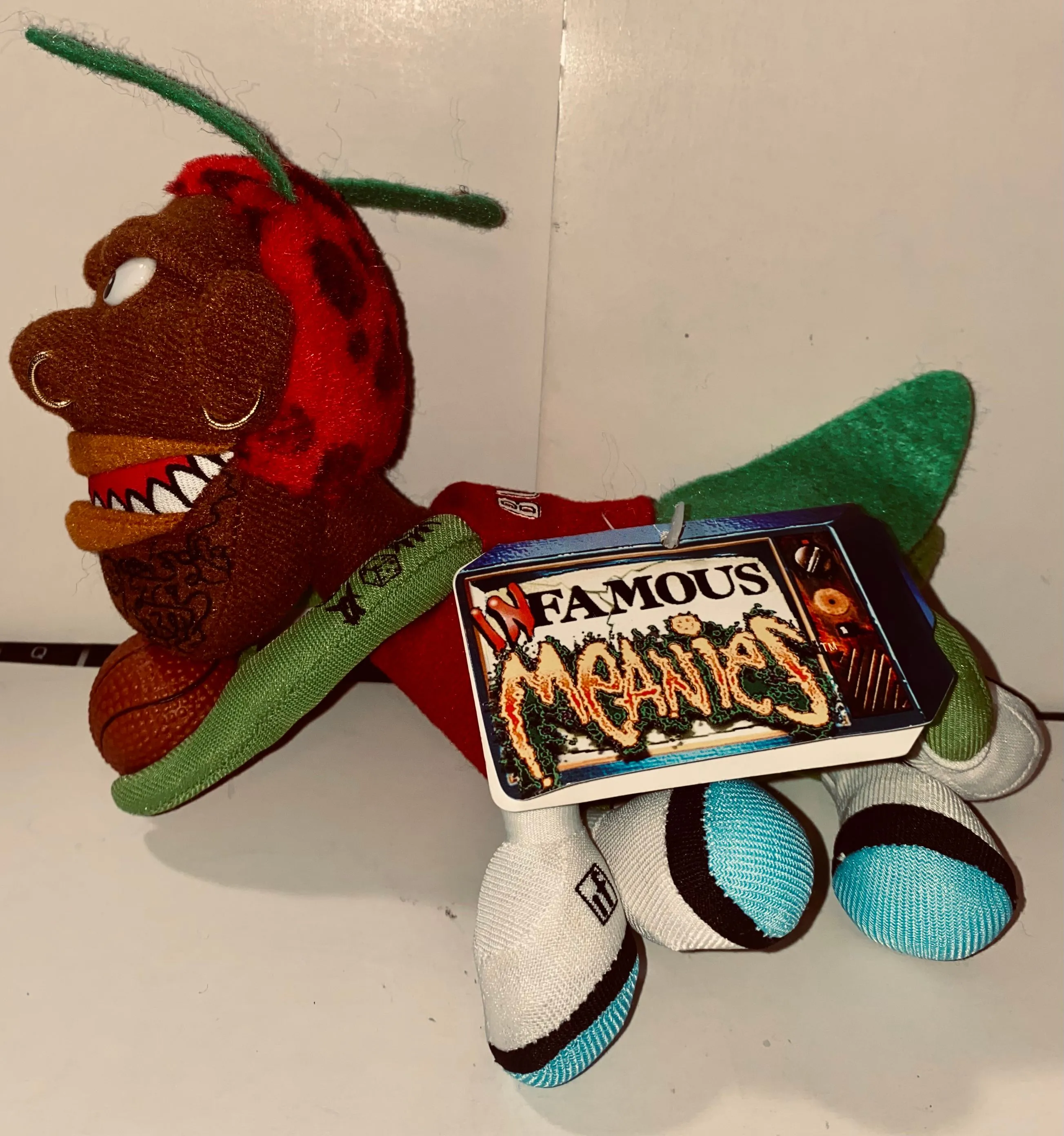 Product image for Vintage 1998 Infamous Meanies 8" Dennis “RODMANTIS” Rodman Chicago Bulls