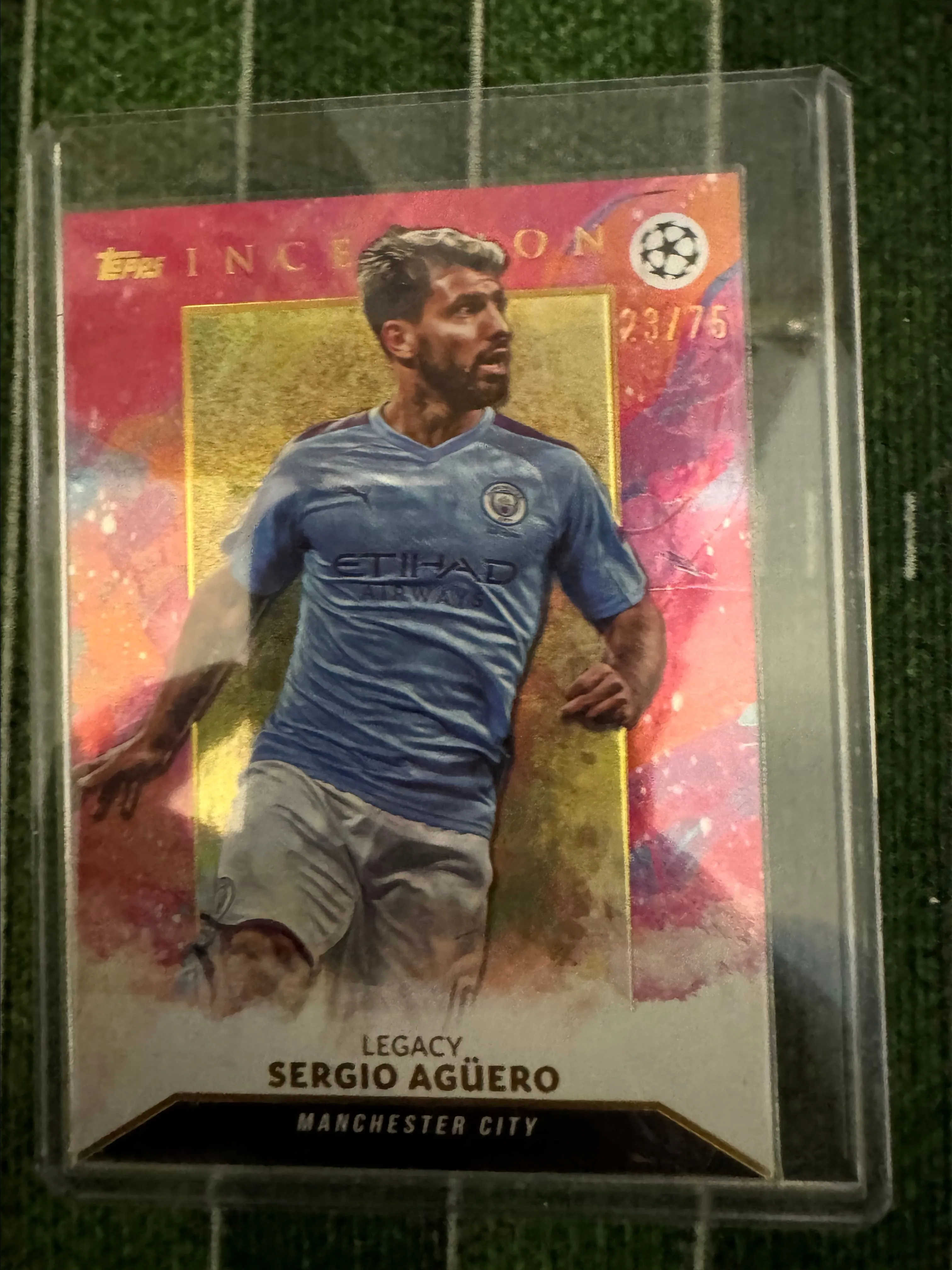 Product image for Sergio Aguero /75 Topps Inception 23/24