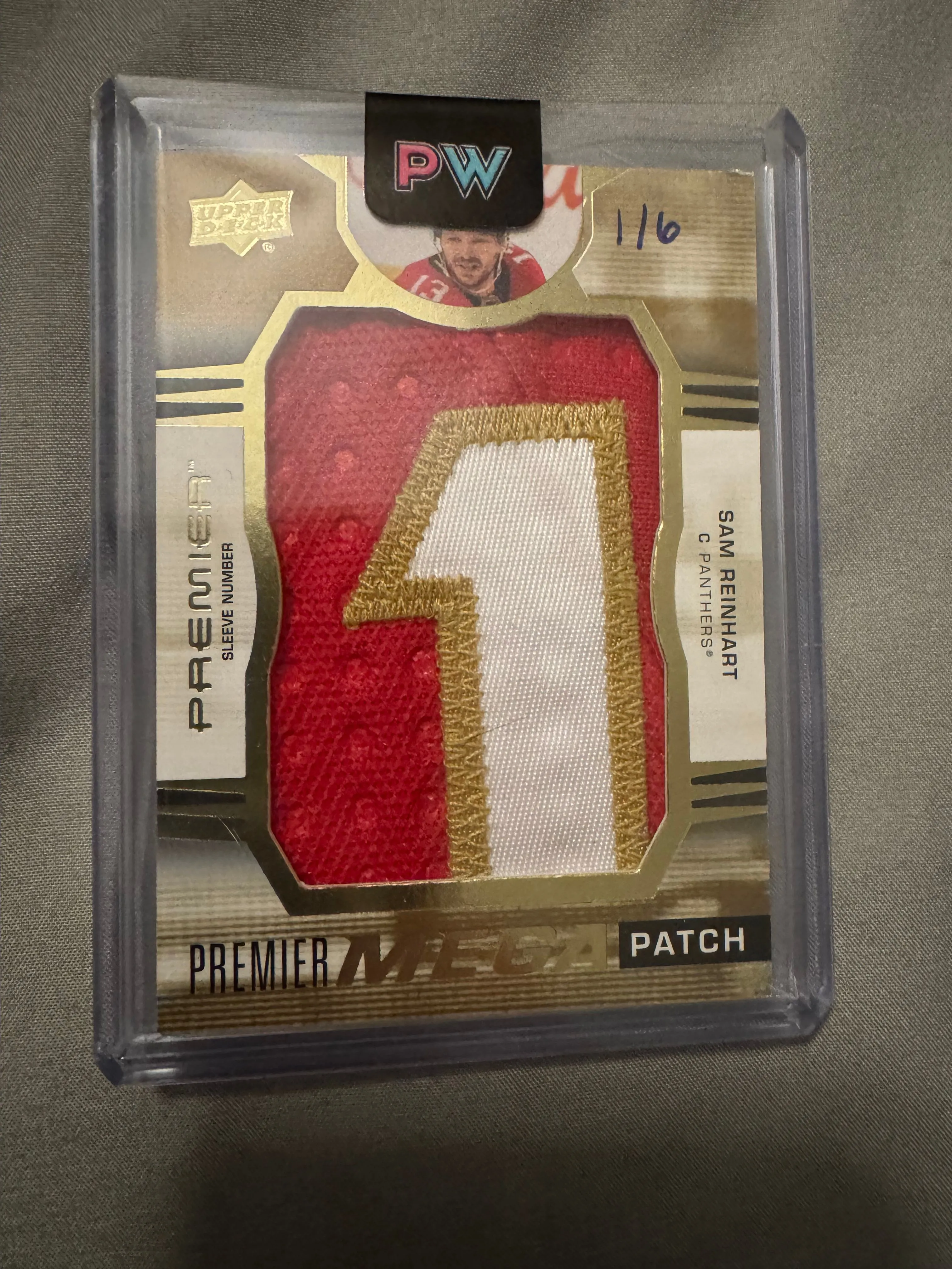 Product image for Sam Reinhart premier mega patch 1/6 - first numbered! - Offers on