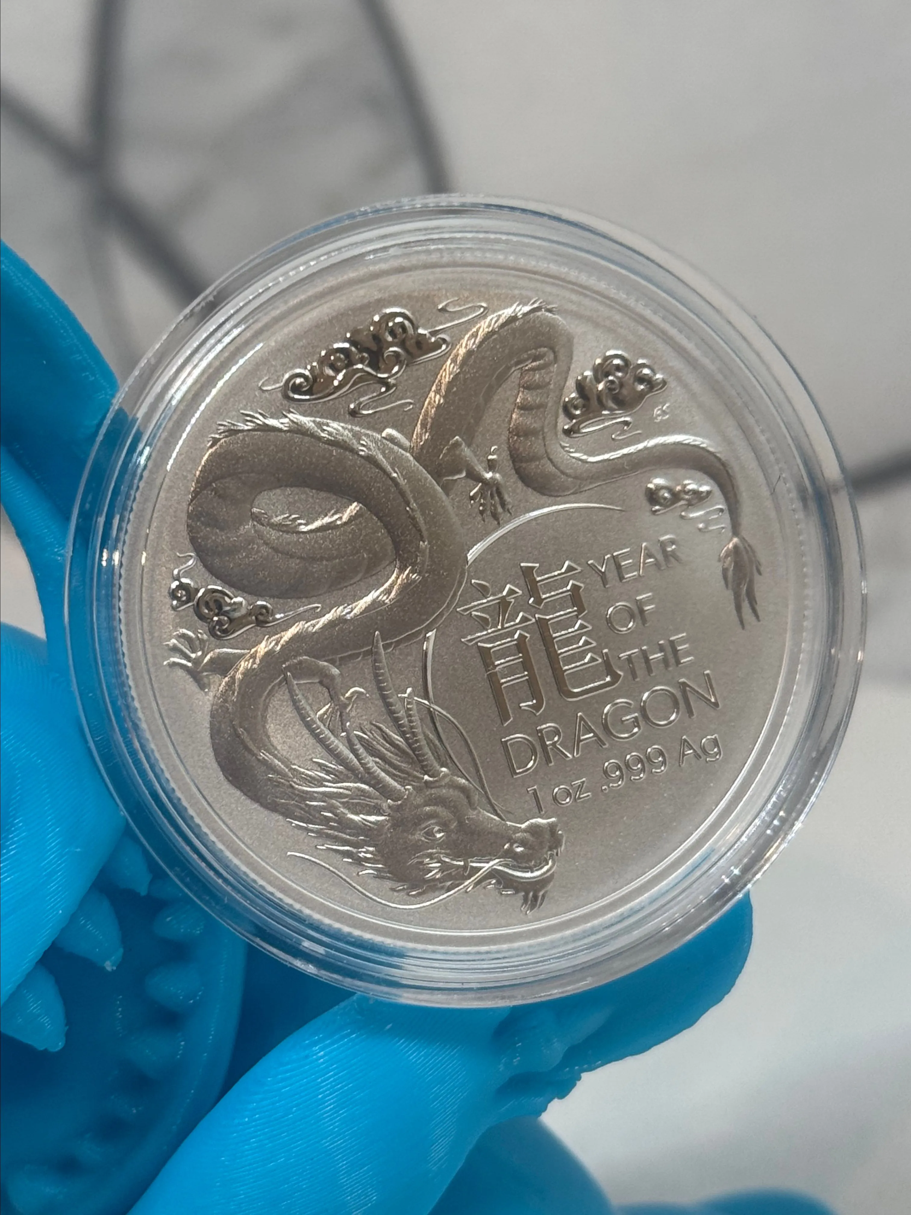 Product image for 2024 Australia 1 oz .999 Silver Lunar Year of the Dragon