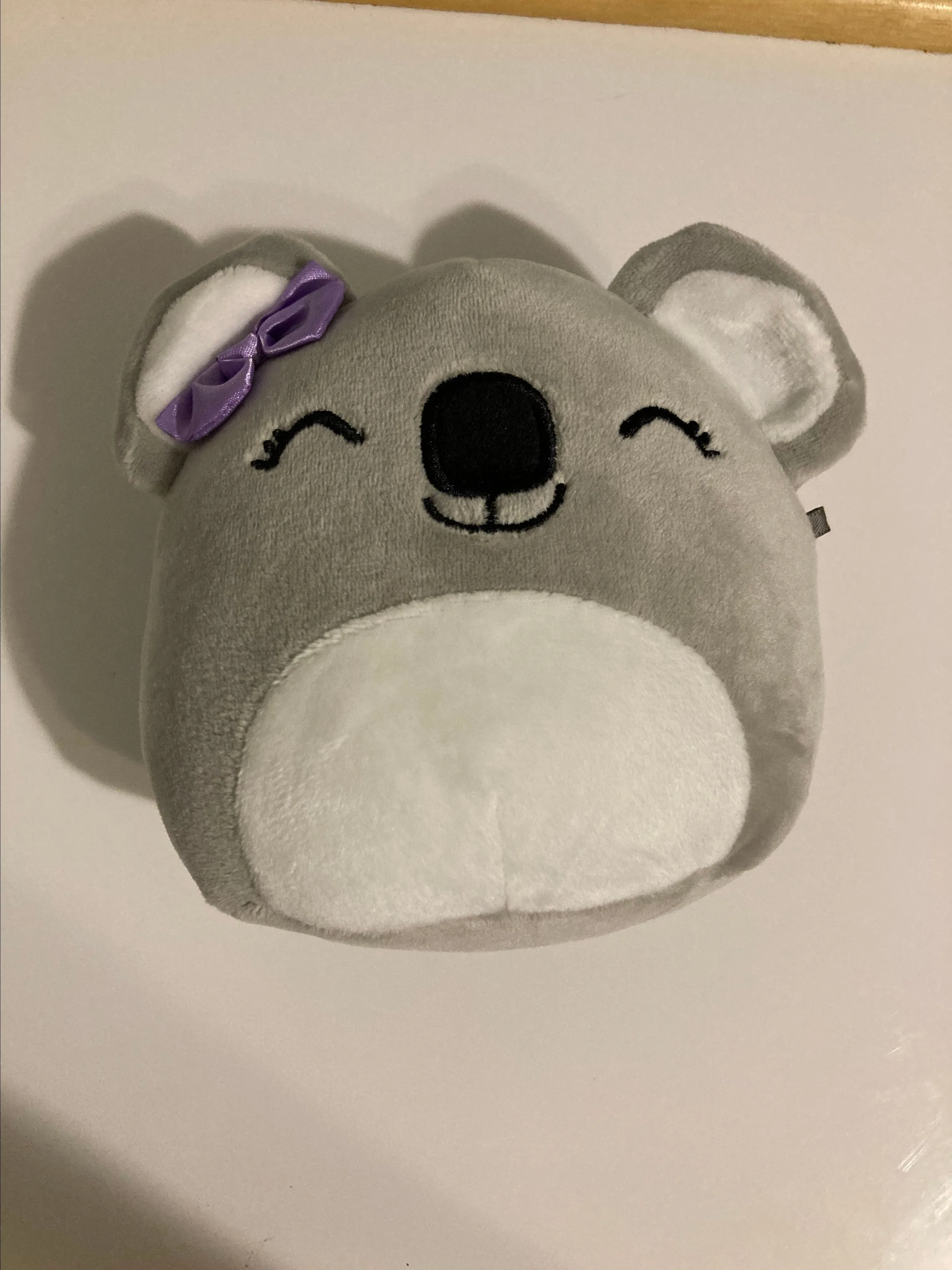 Product image for Squishmallow Koala Claire's Exclusive 5" Rosa Purple Bow