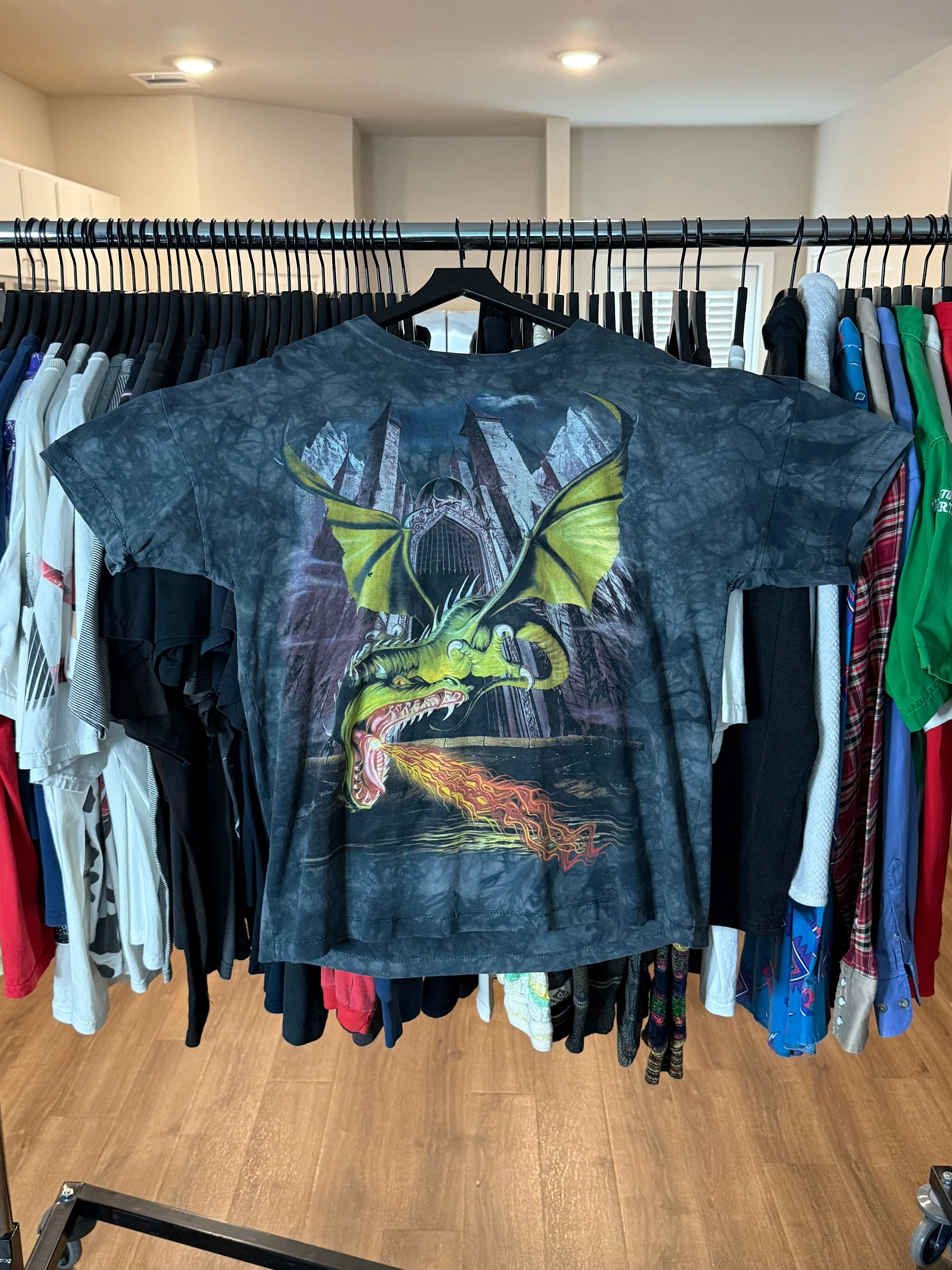 Product image for The Mountain Rare Dragon Shirt - XL