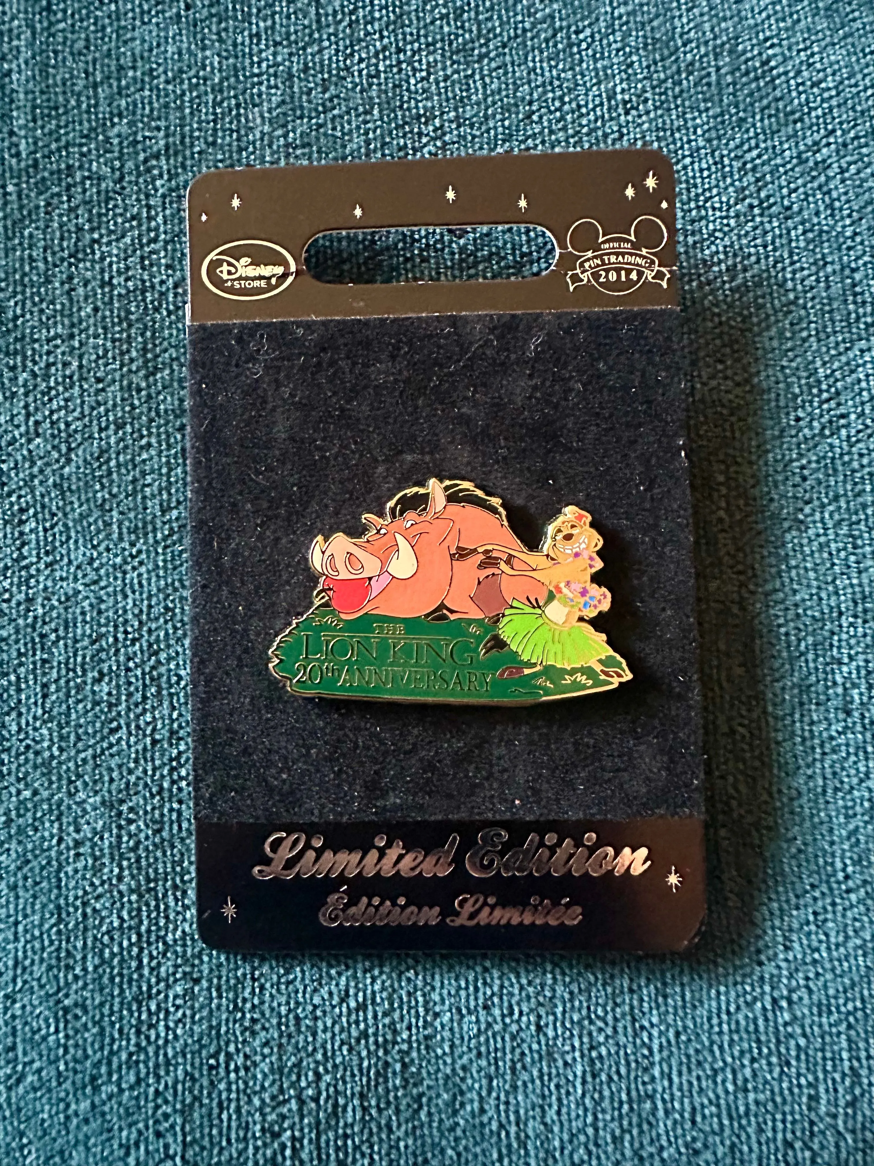 Product image for Disney Store Europe Lion King 20th Anniversary LE 450 Pin