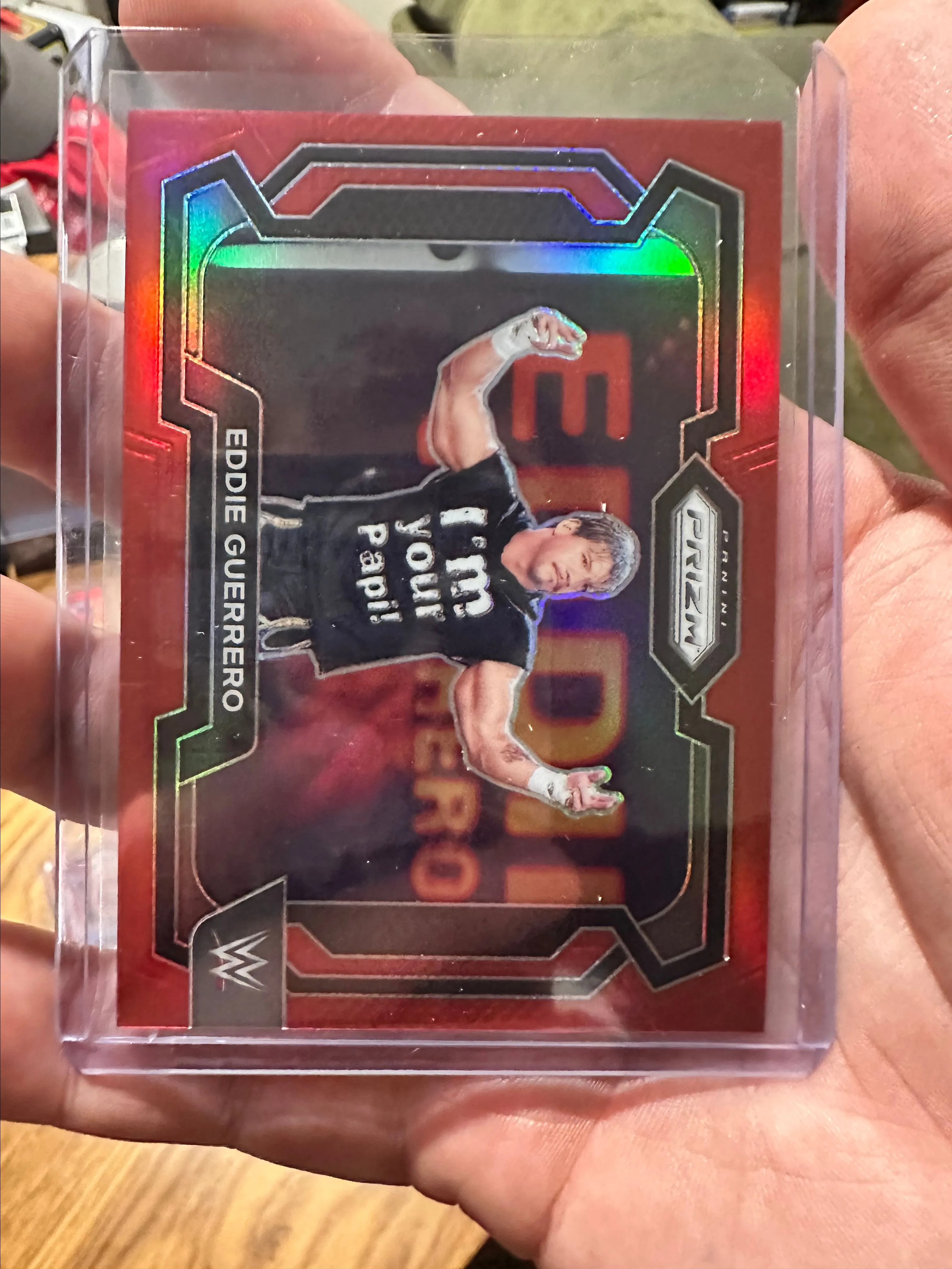 Product image for 2024 PANINI PRIZM WWE - EDDIE GUERRERO RED - 159/299