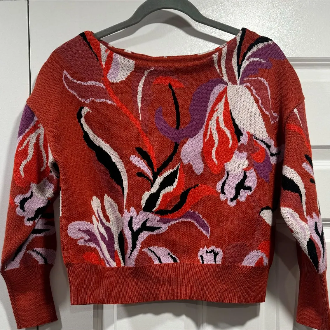 Product image for Anthropologie Maeve Boat Neck Sweater XS Petite XS