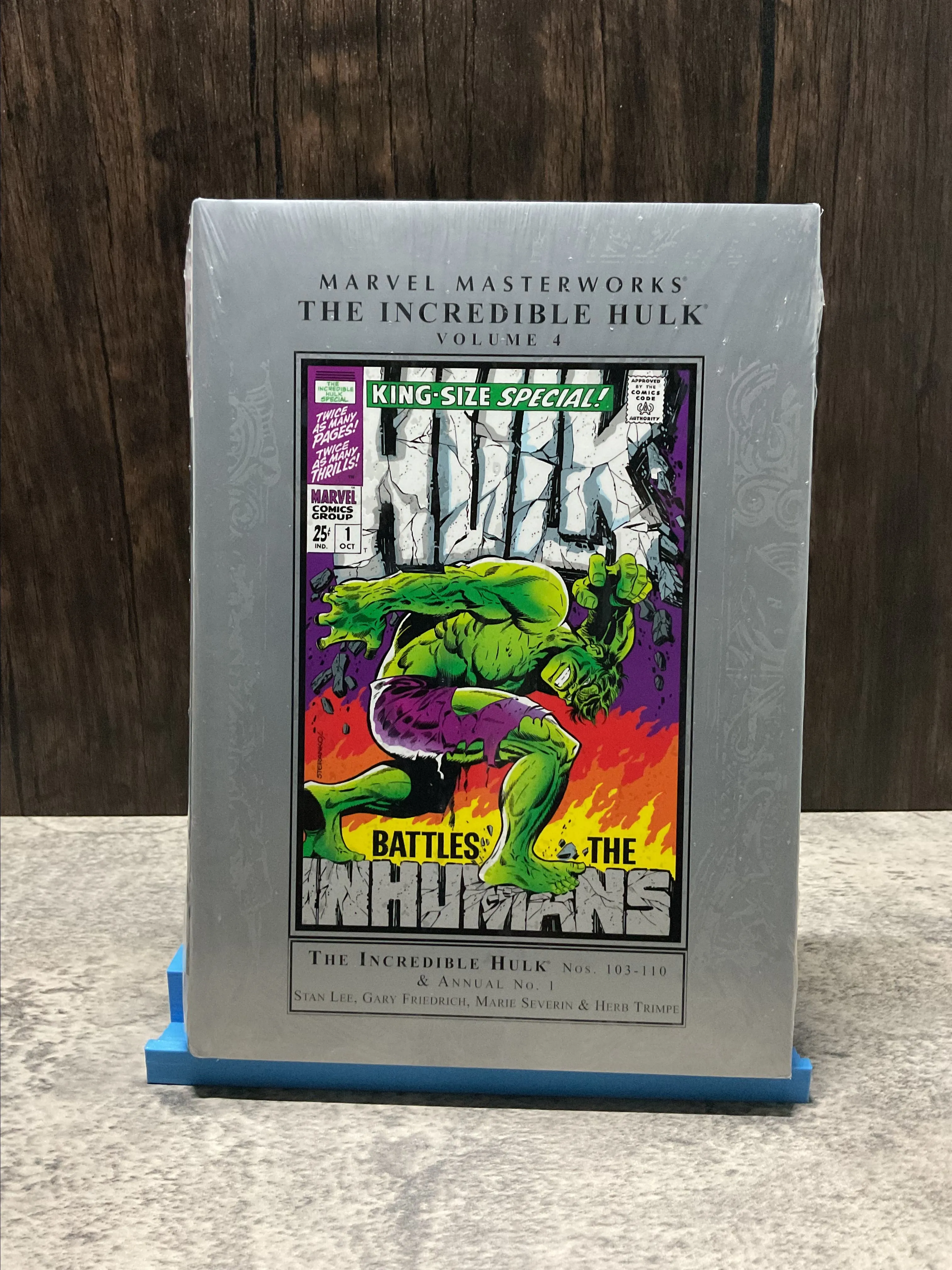 Product image for MARVEL MASTERWORKS HC VOL. 4: THE INCREDIBLE HULK