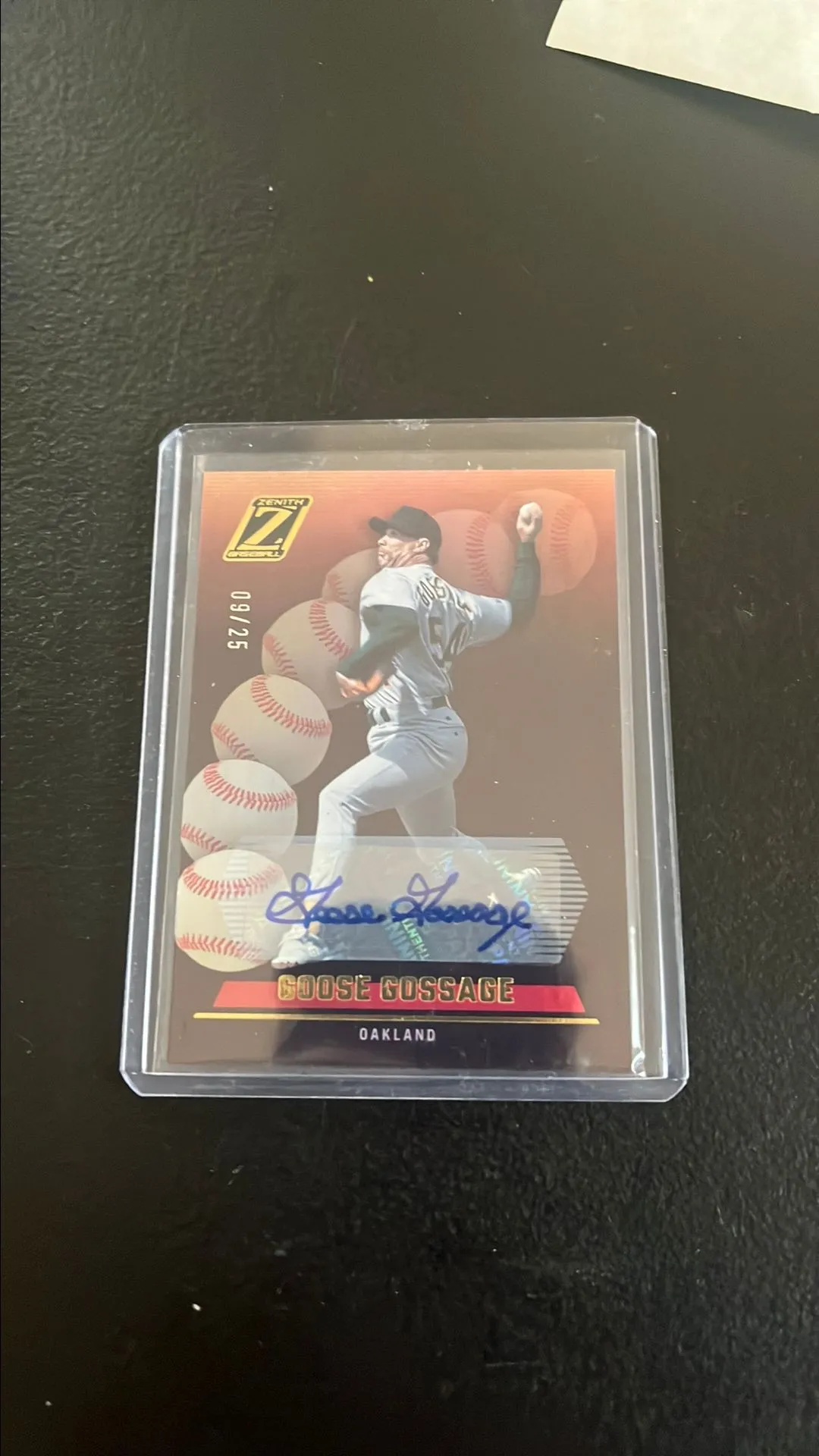 Product image for Goose Gossage Auto /25