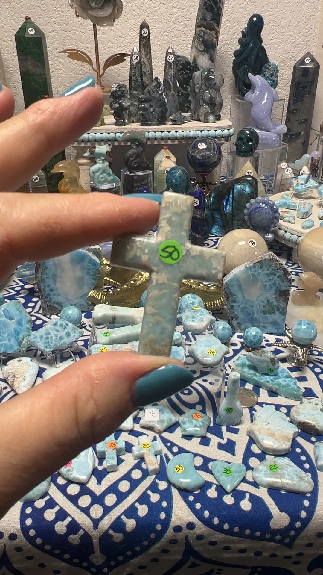 Product image for ! Flash Sale Was $50! Larimar Cross