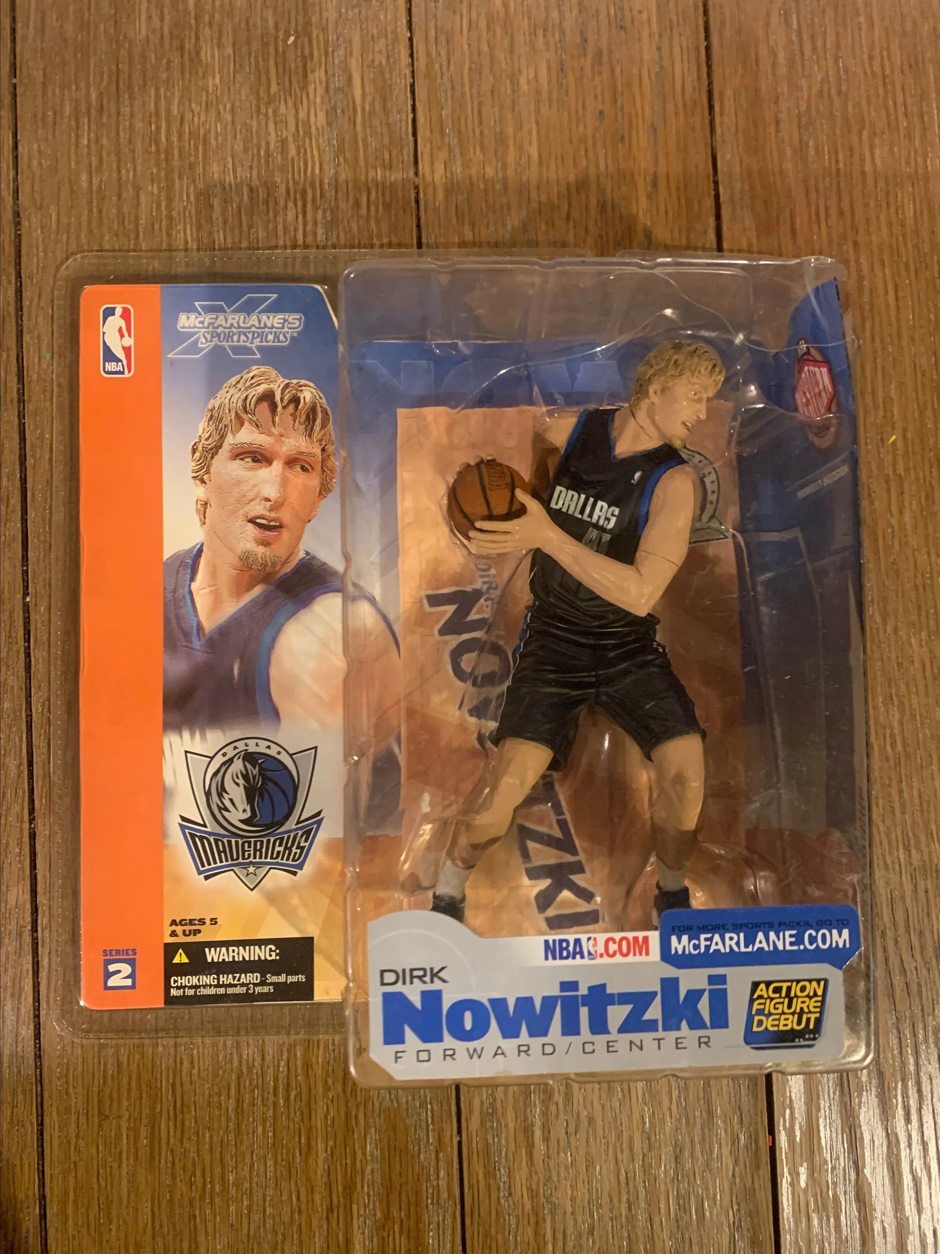 Product image for Dirk Nowitzki McFarlanes sports pick collectible