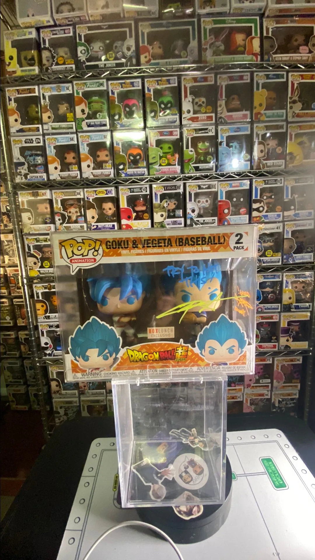Product image for Goku & vegeta baseball 2 packs