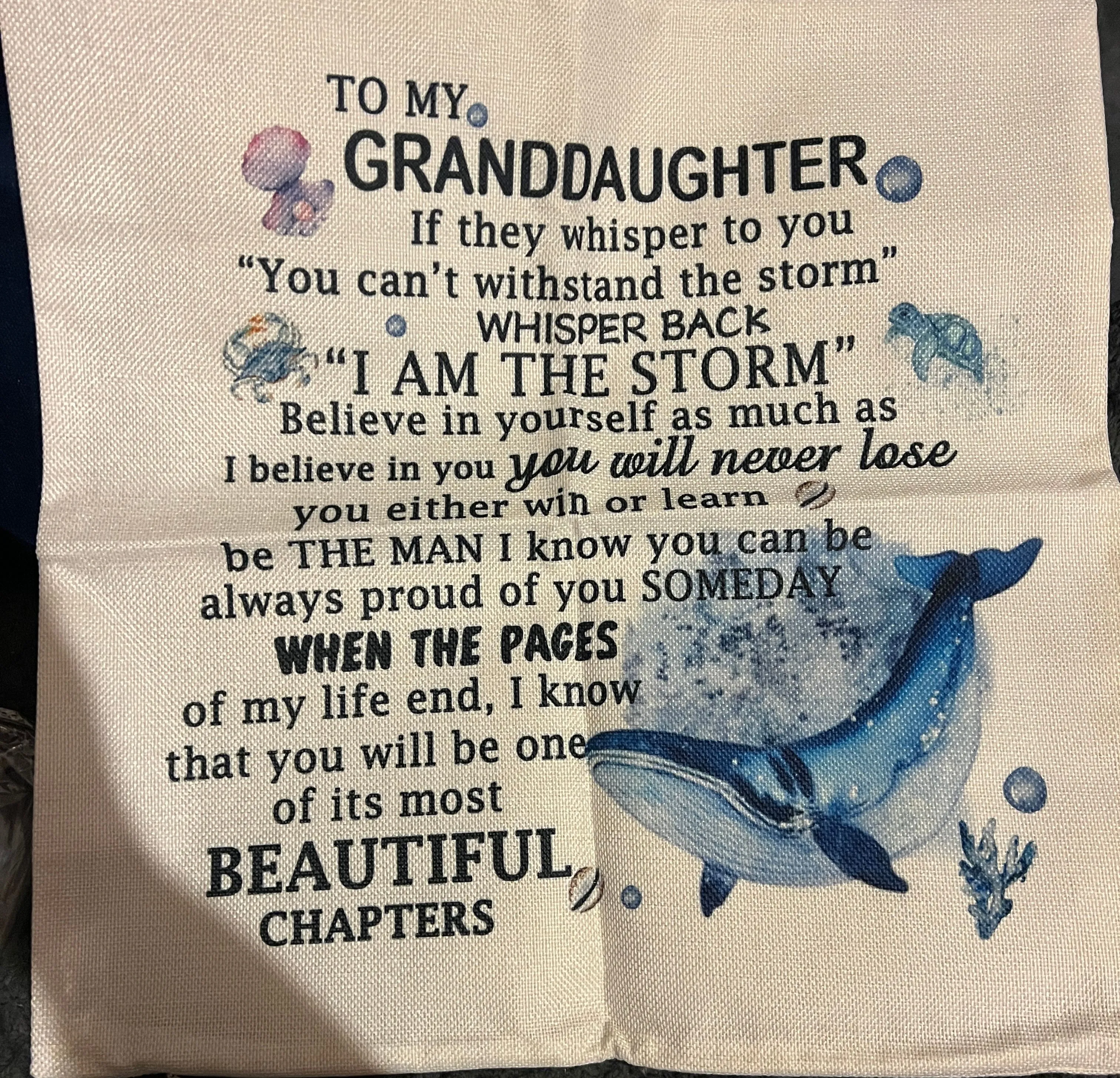 Product image for Pillowcase Granddaughter