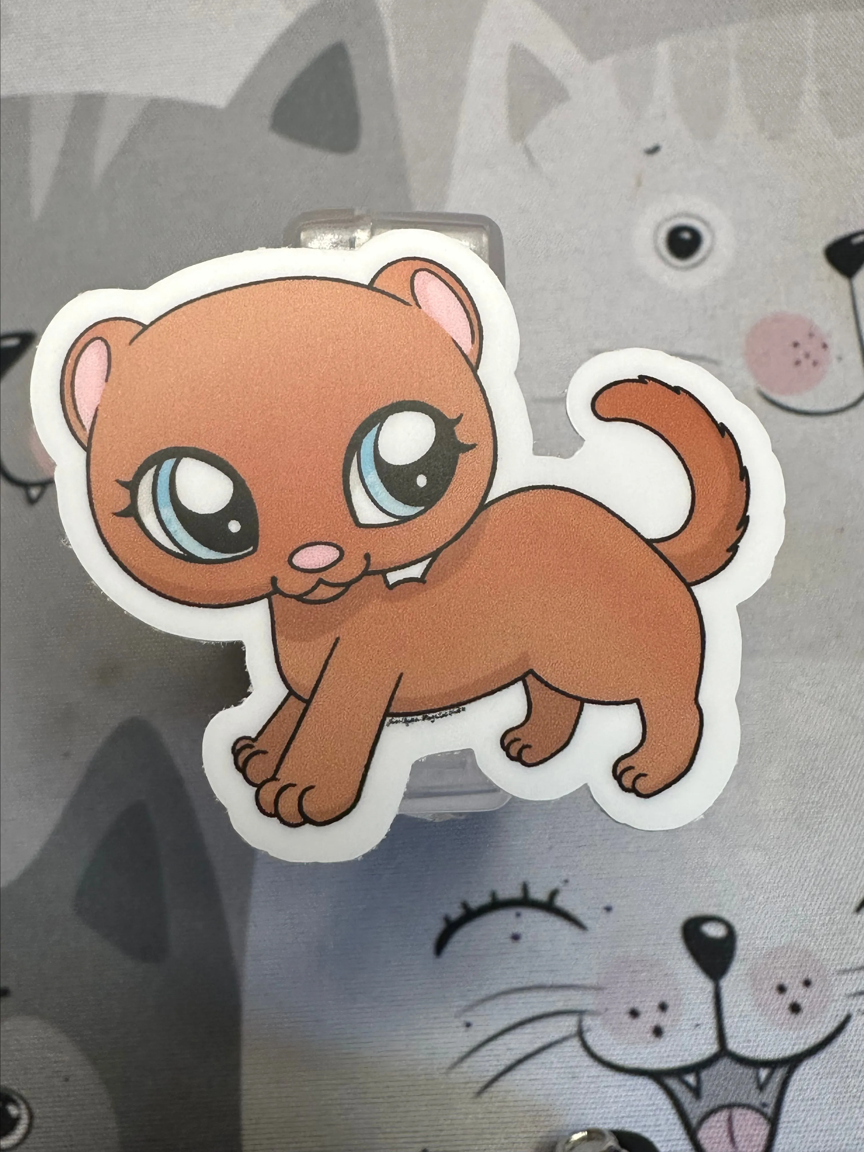 Product image for Lps sticker - brown ferret