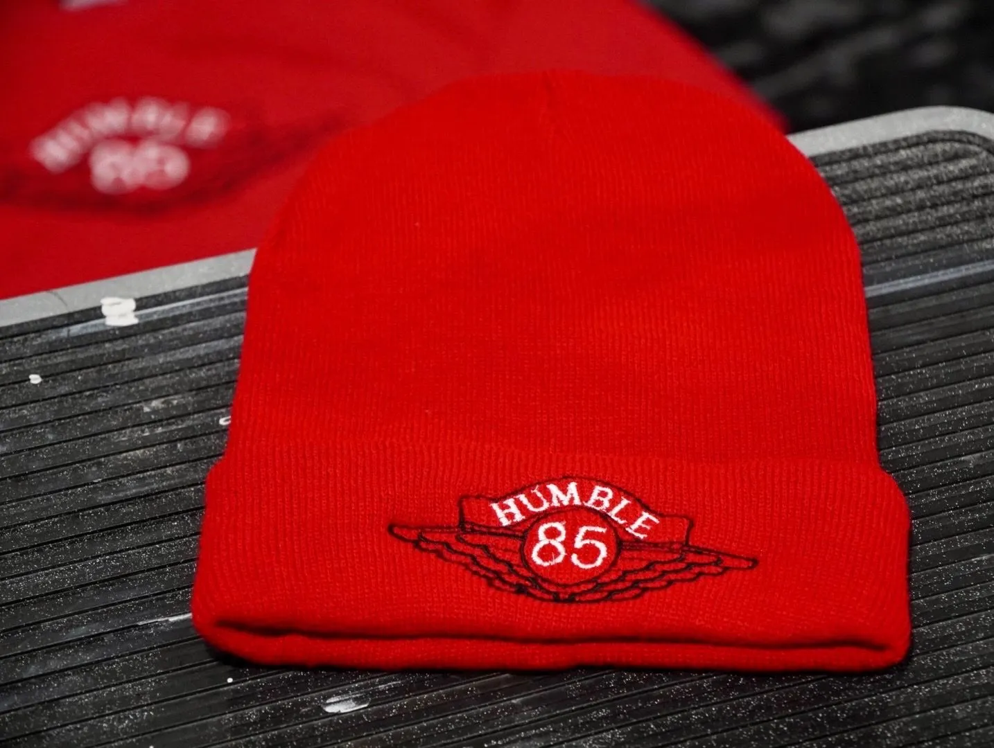 Product image for HUMBLE. X BANNED Red Skully