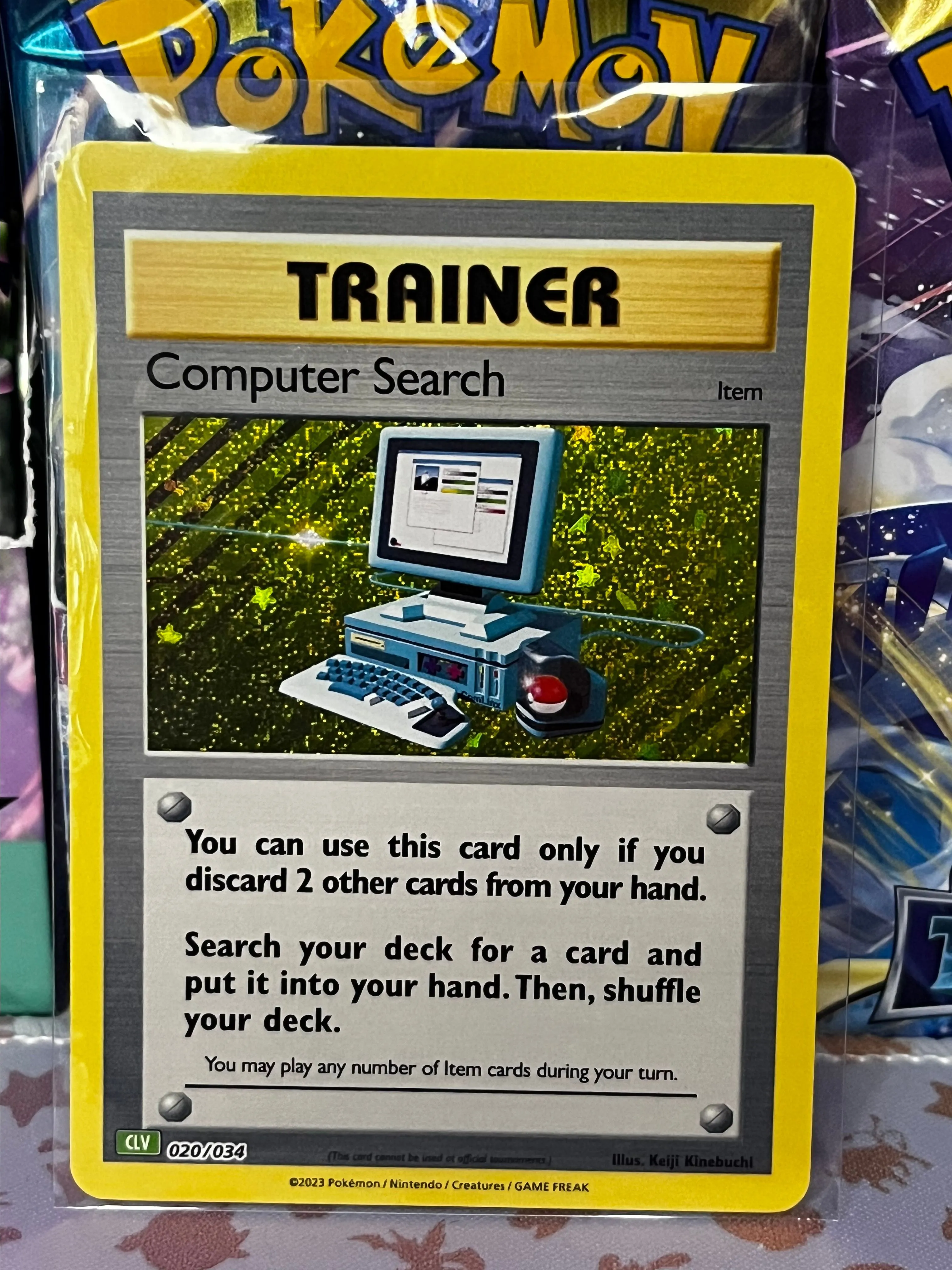 Computer Search (CLV) - Pokemon TCG Classic  Whatnot: Shop, Sell, Connect
