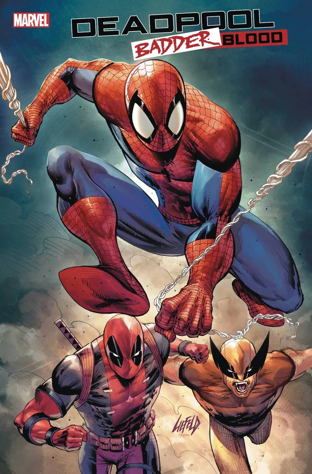 Product image for 42. DEADPOOL BADDER BLOOD #5 LIEFELD cover A