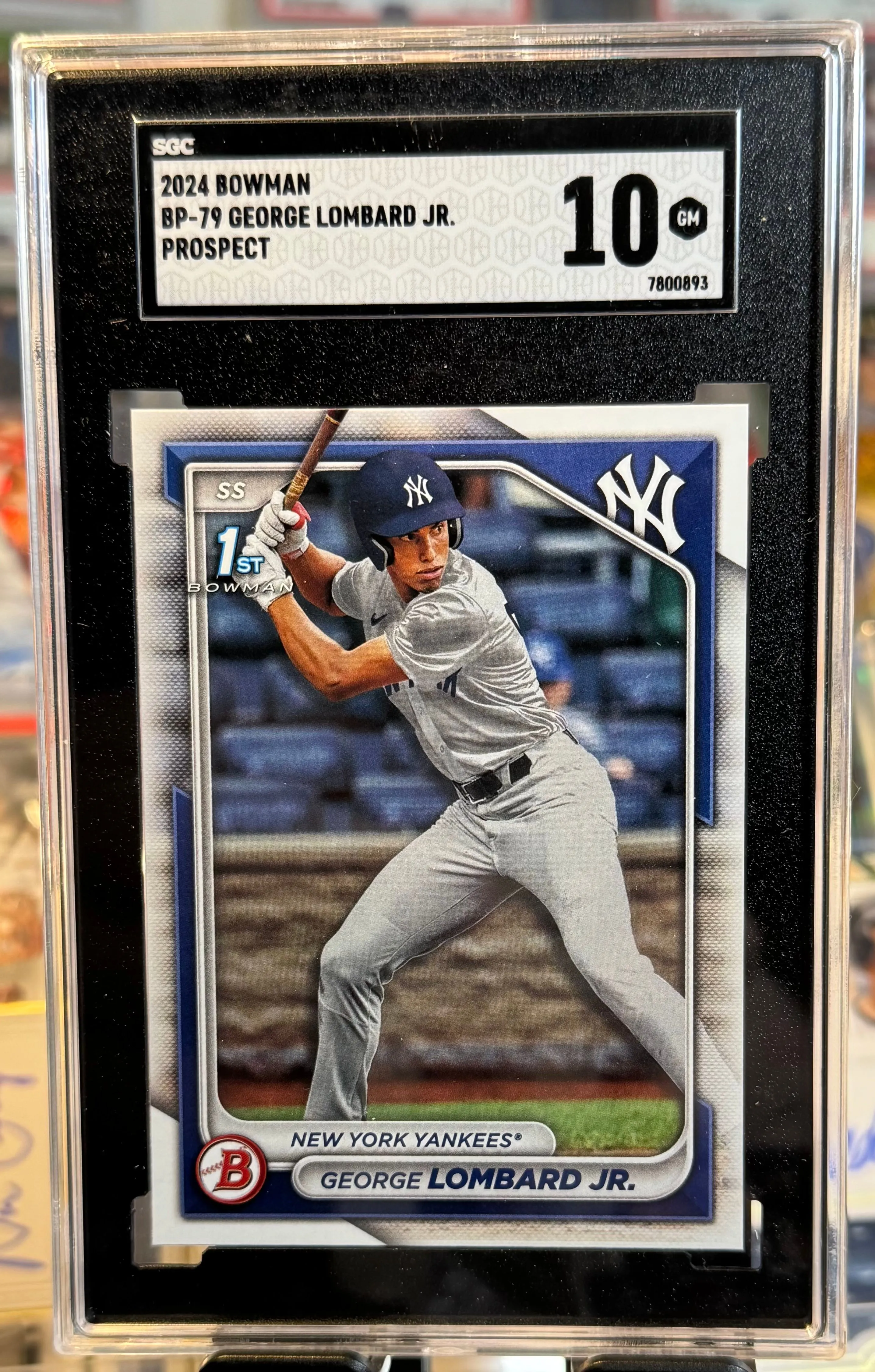 Product image for 2024 Bowman George Lombard Jr. SGC Pros. 10