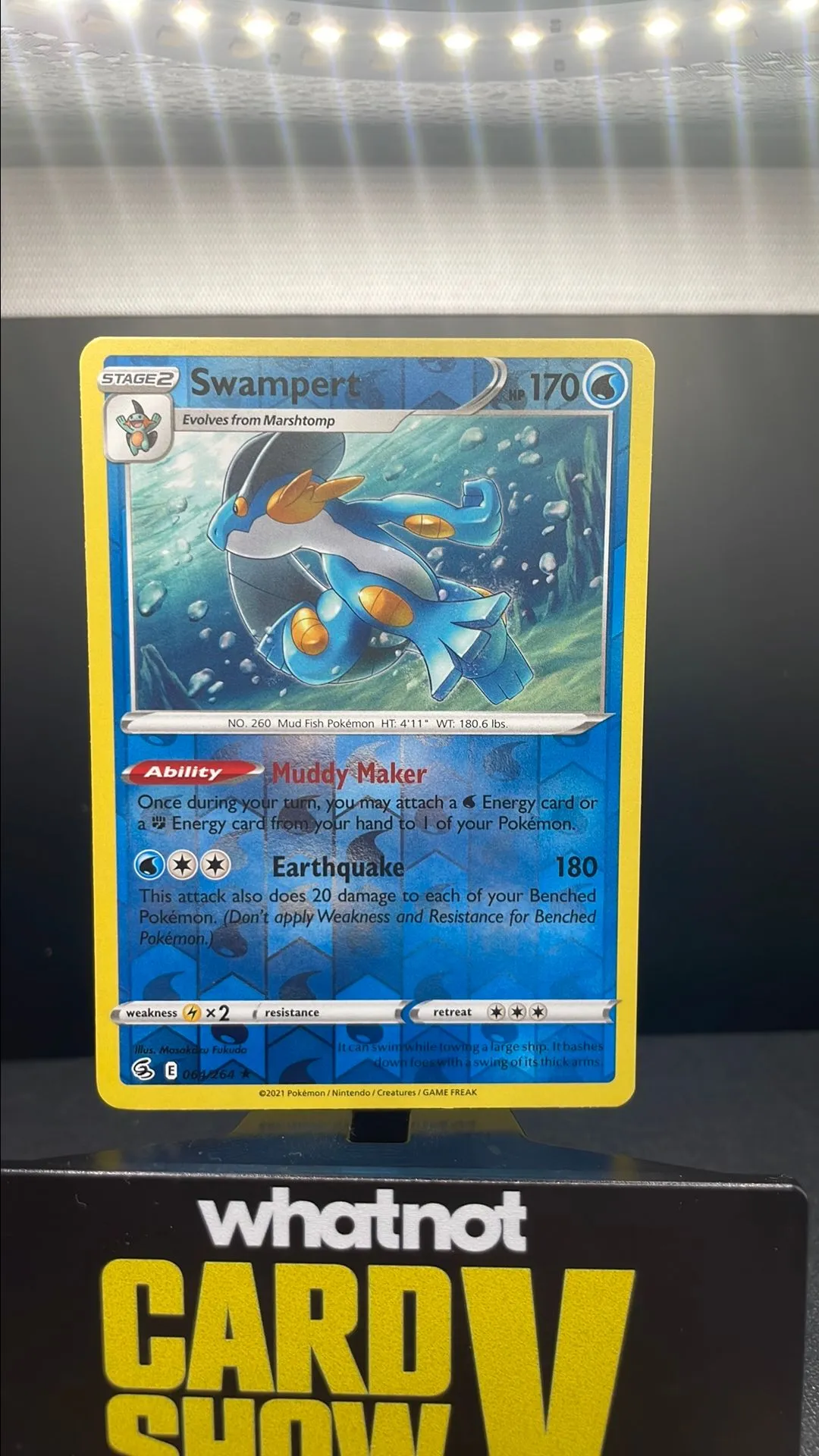 Product image for Swampert (Reverse)