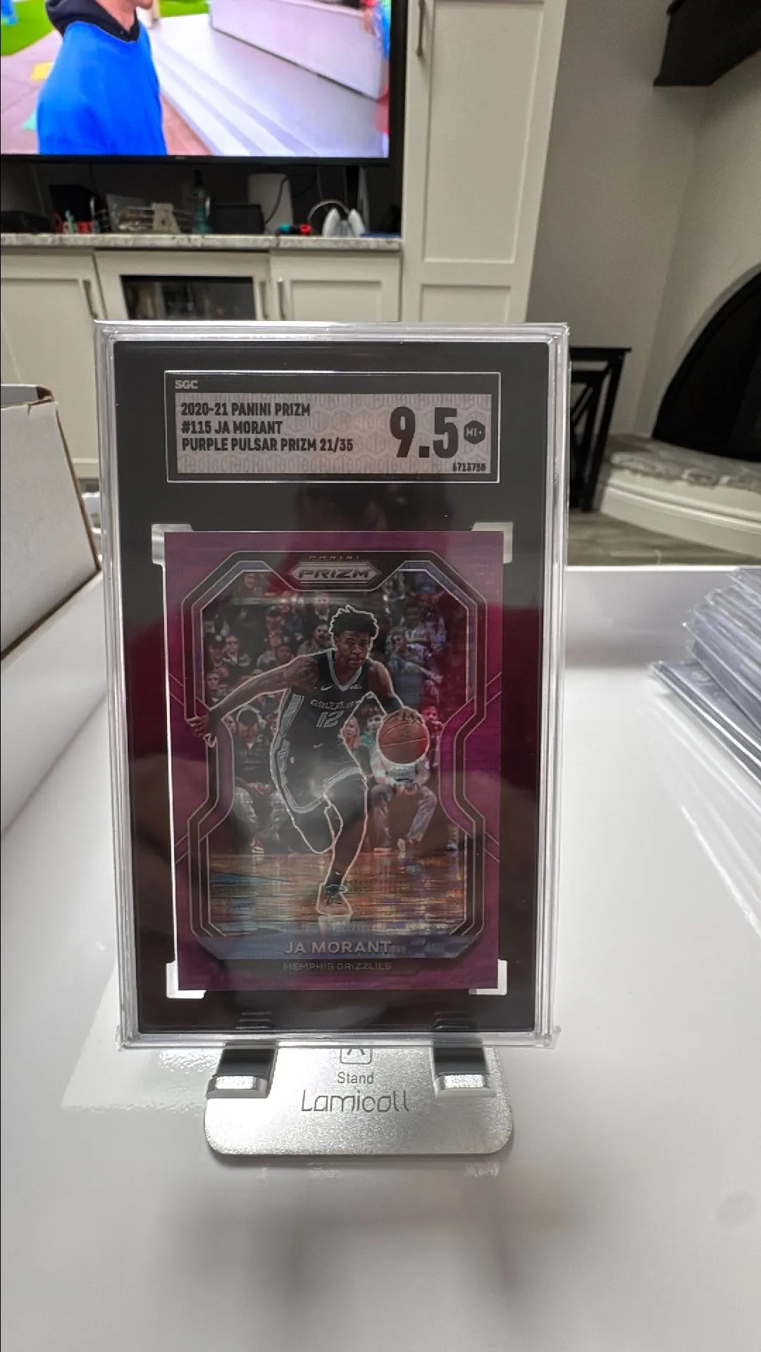 Product image for Ja Morant purple pulsar Sgc 9.5