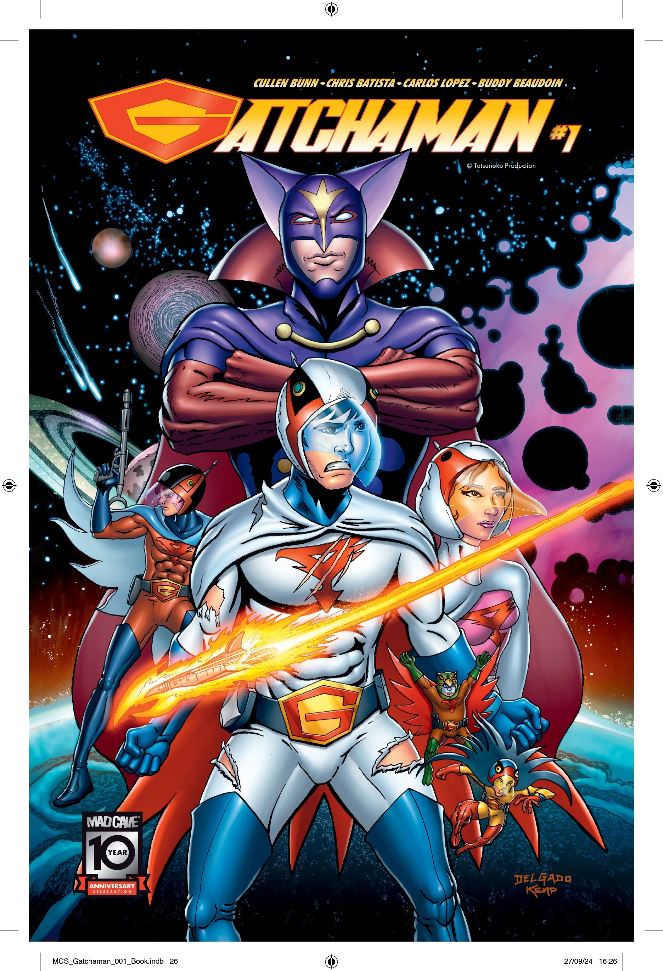 Product image for Gatchaman #1 Delgado/ICON exclusive