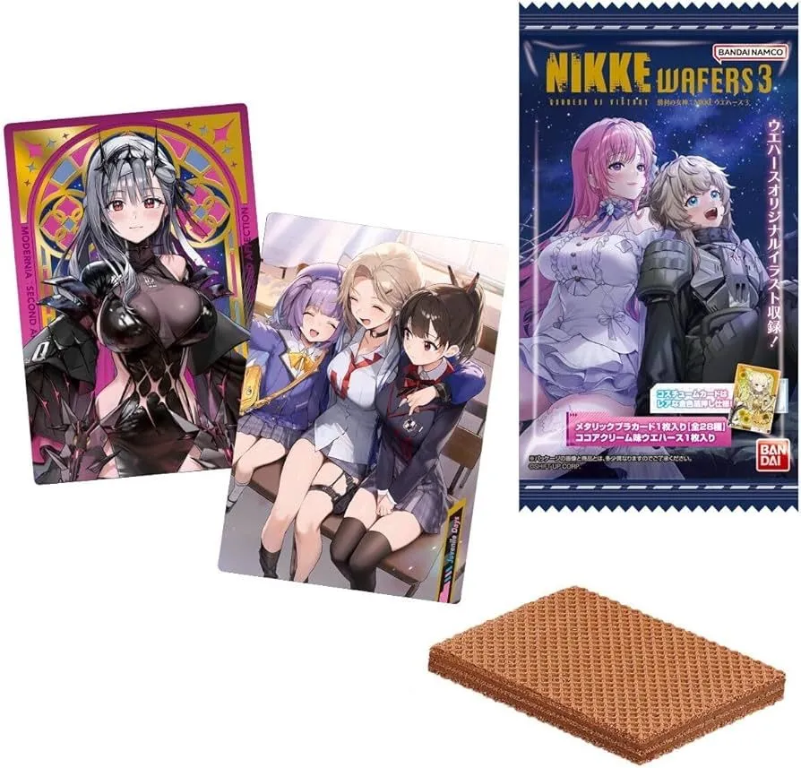 Product image for (B) Pack (2) Nikke Wafer Vol. 3