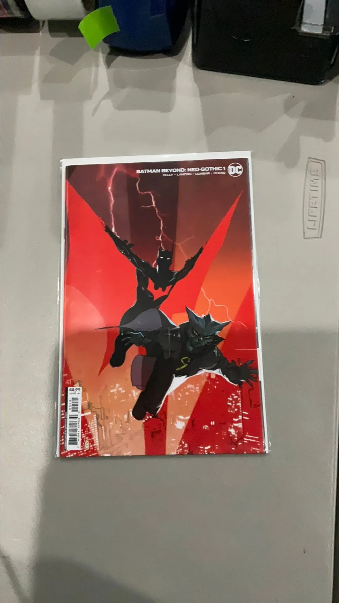 Product image for Batman Beyond: Neo-Gothic #1 Christian Ward Variant Kyle The Catboi DC