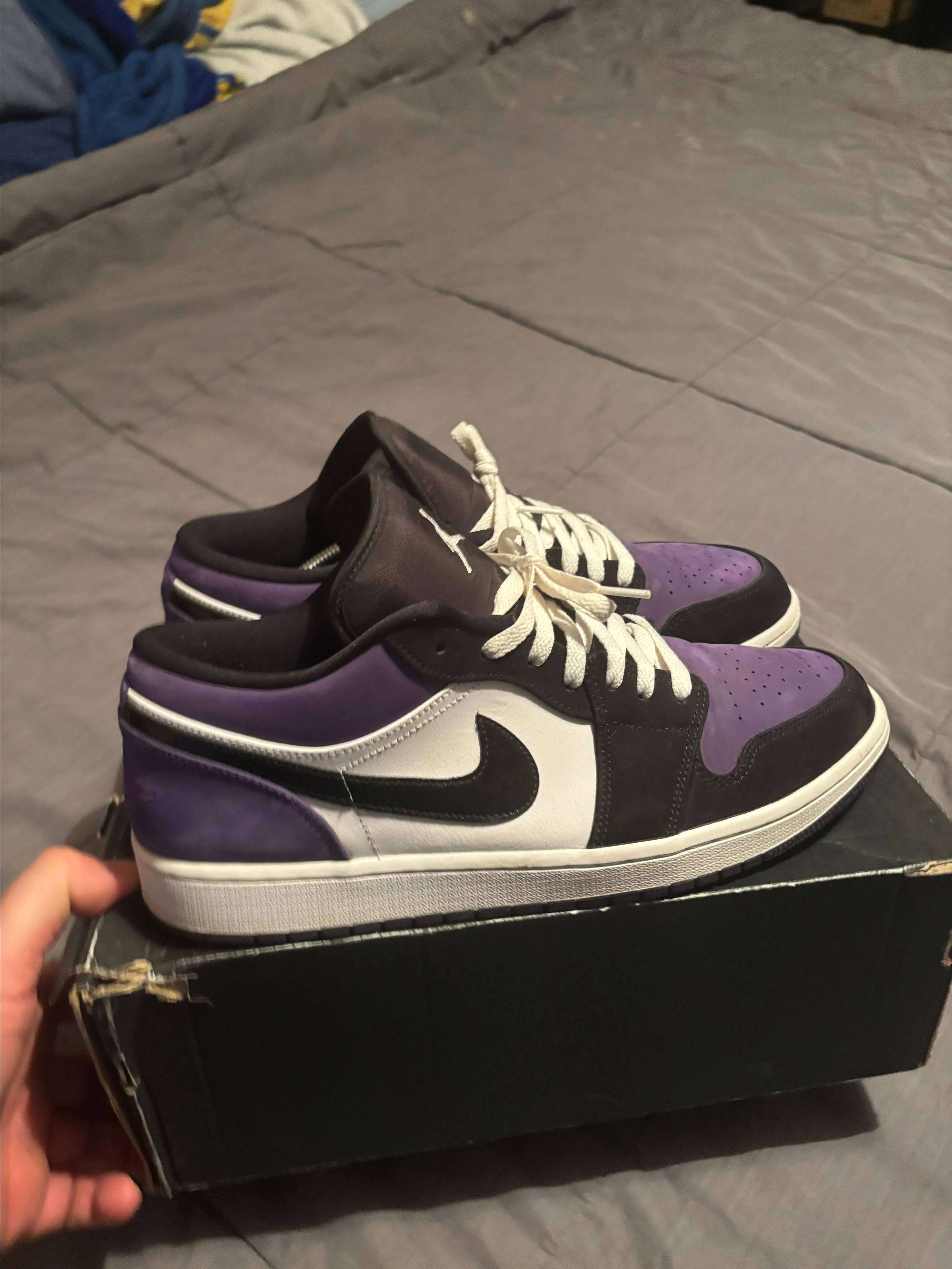 Product image for Jordan 1 low court purple