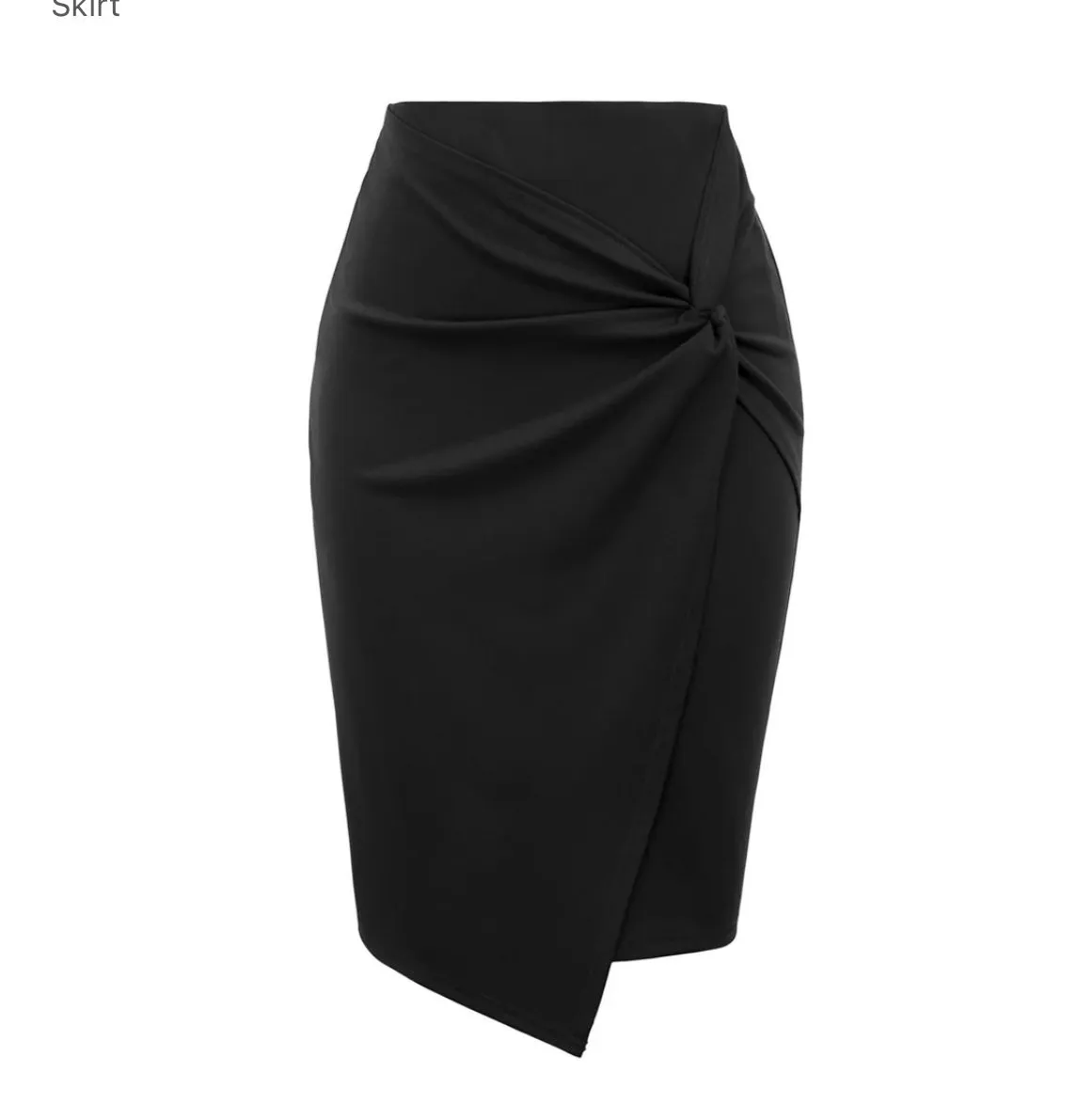 Product image for NWT $65 Kate Kasin black skirt pencil sz large